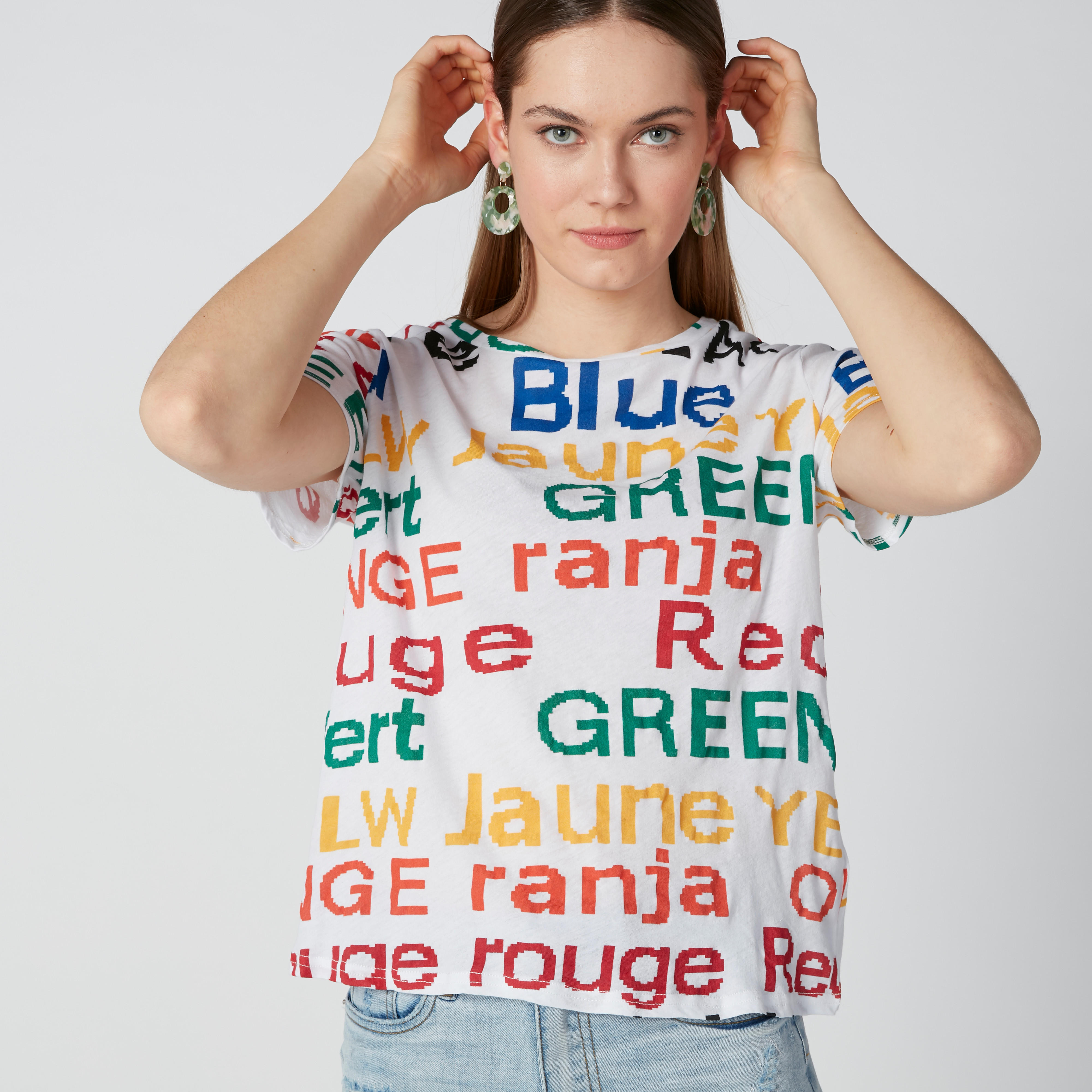 تيشيرت بياقة مستديرة وطبعات-women-clothing-tshirts-image-4