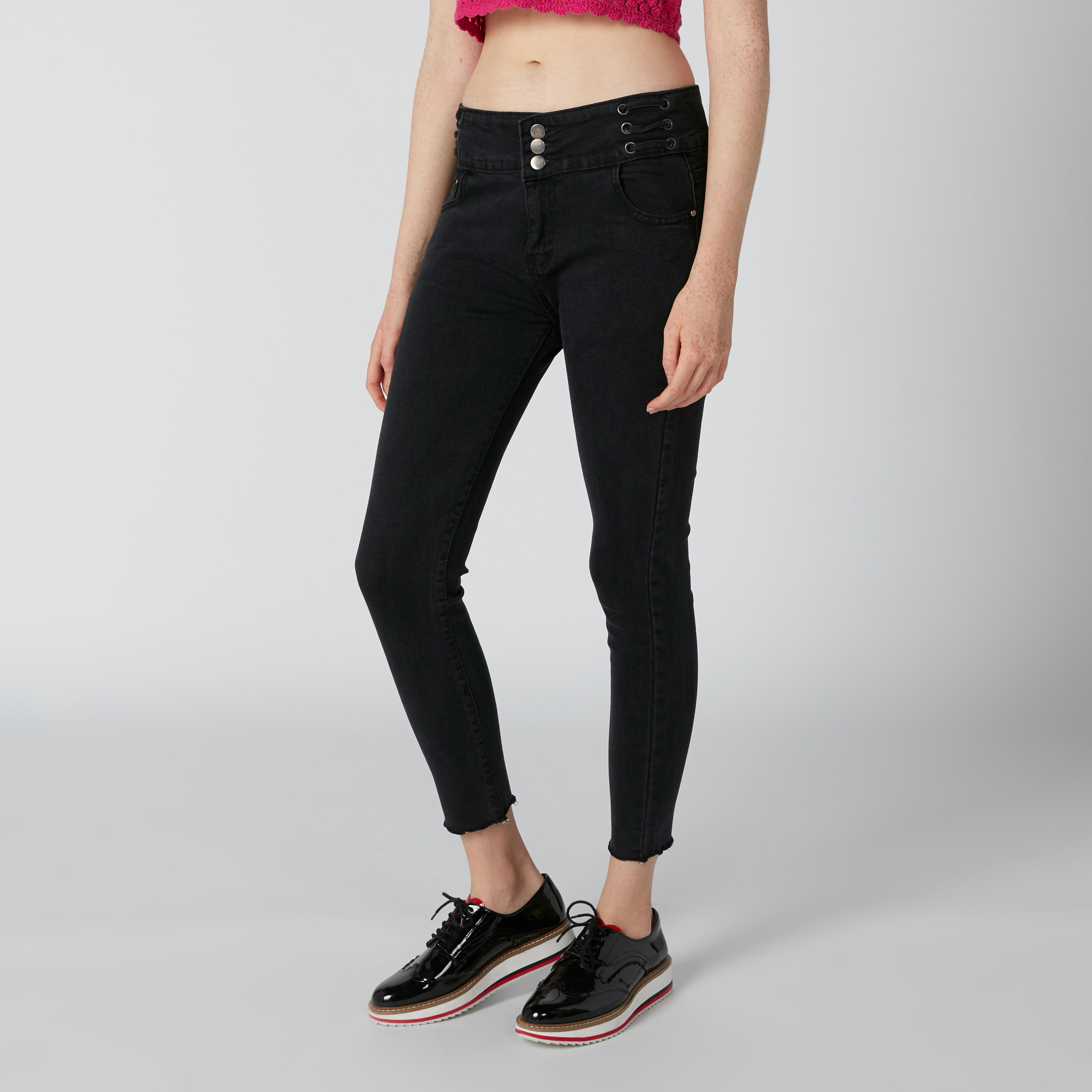 بنطال جينز سكيني فيت بحوّاف مهدّبة وجيوب-women-clothing-bottoms-jeans-image-3