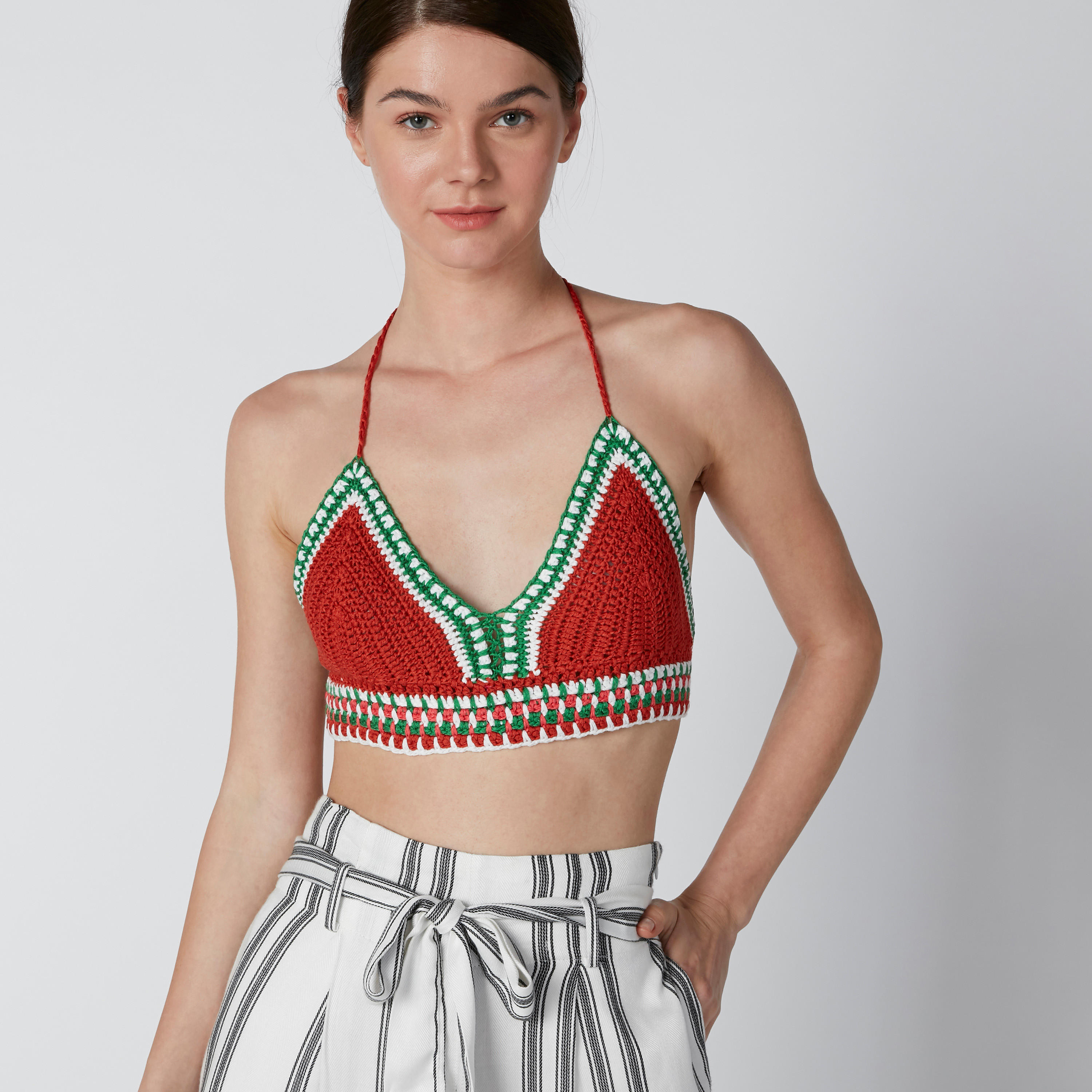 بلوزة شاطئ بياقة هالتر-women-clothing-shirtsandblouses-blouses-image-1