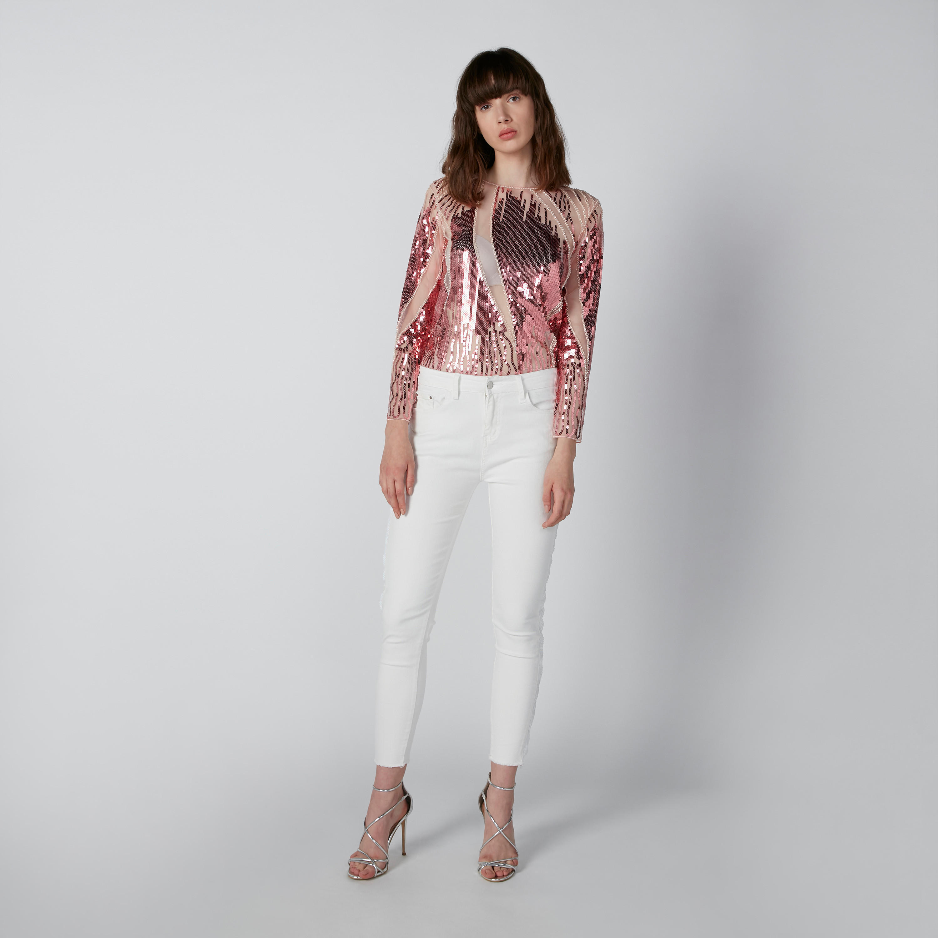 بلوزة ترتر بياقة مستديرة وأكمام طويلة-women-clothing-shirtsandblouses-blouses-image-3