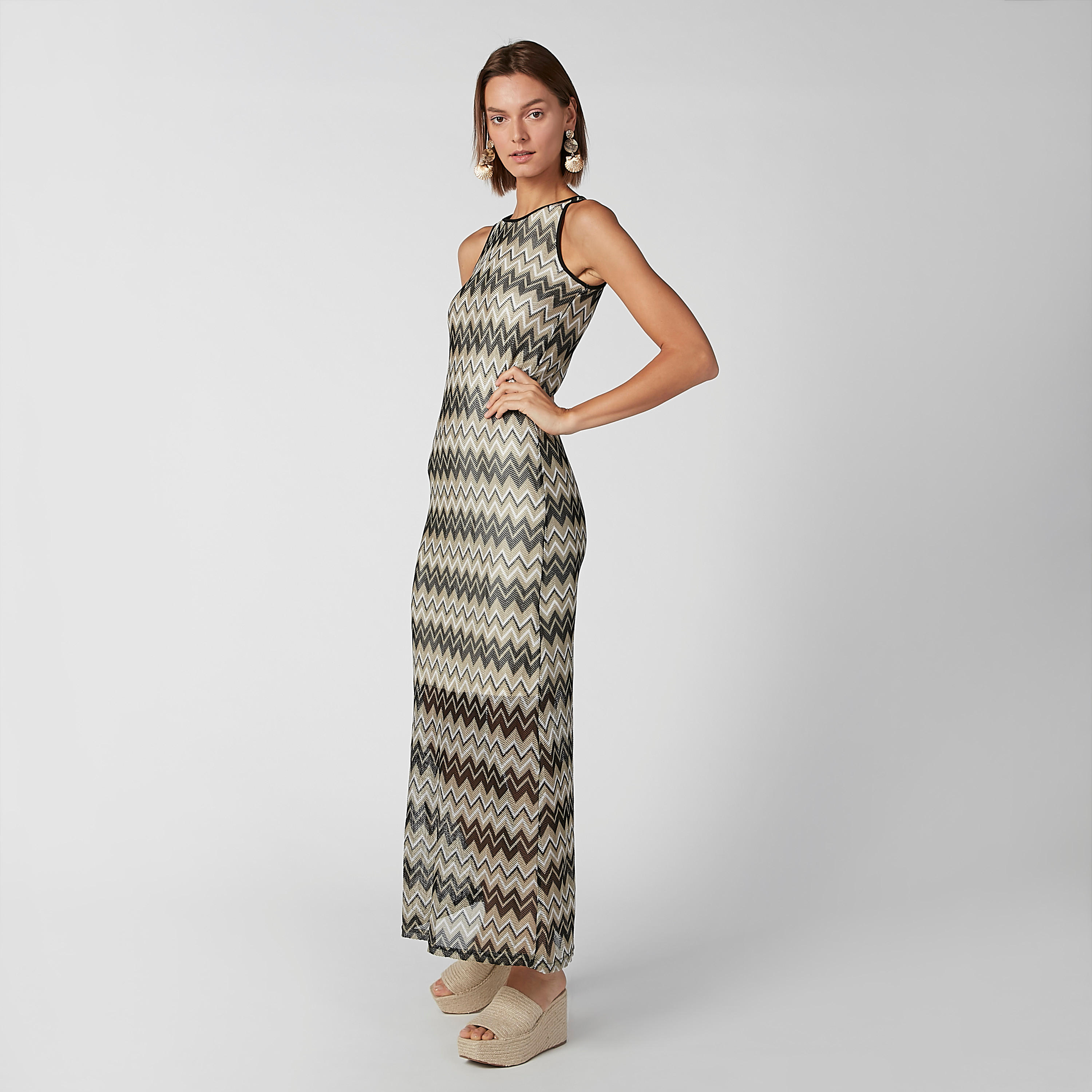 فستان إيه لاين طويل دون أكمام بياقة قارب وطبعات-women-clothing-dresses-image-3