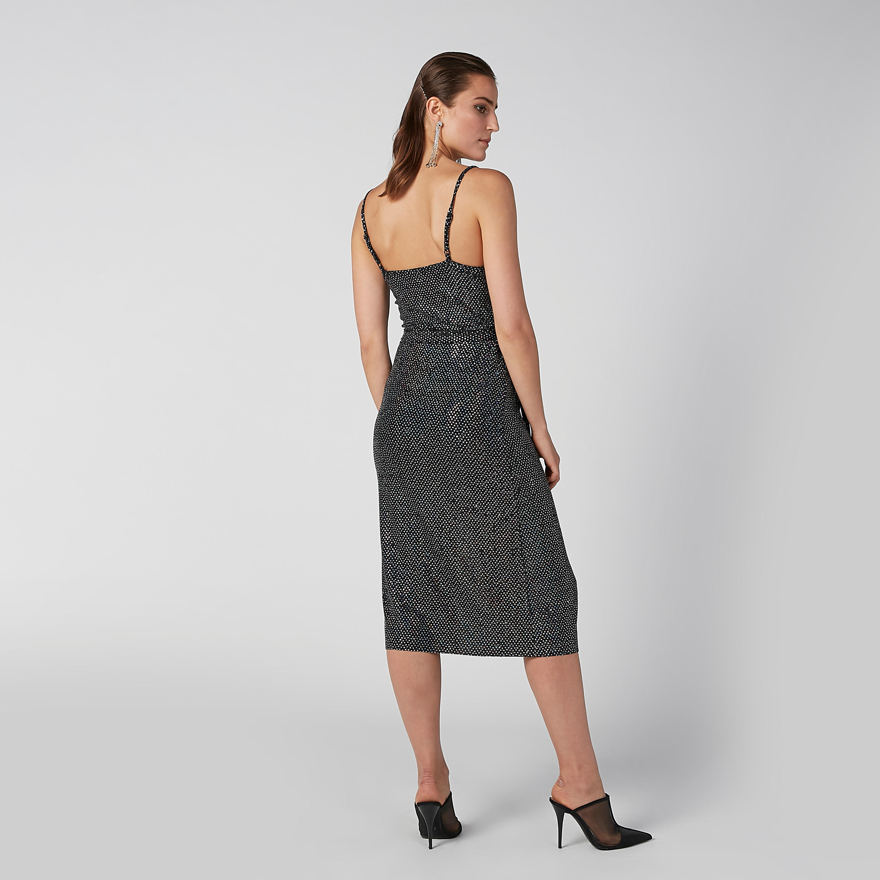 فستان إيه لاين متوسط الطول بحمّالات رفيعة قابلة للتعديل وتزيينات-women-clothing-dresses-image-3