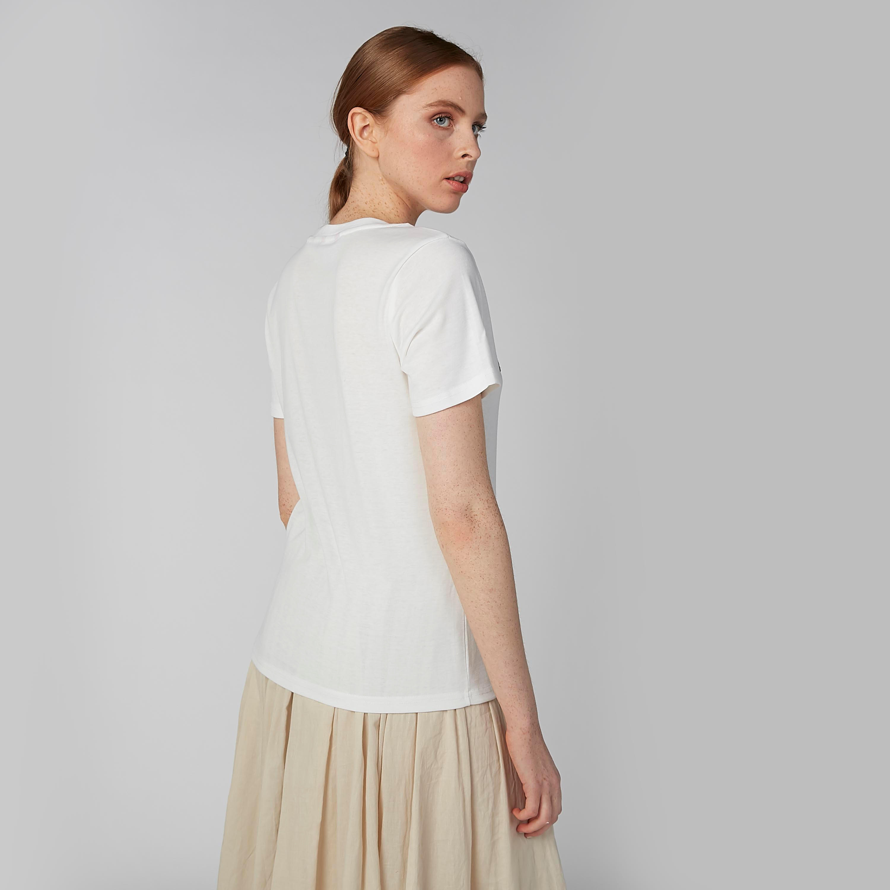 Printed T-shirt with Round Neck and Short Sleeves-women-clothing-tshirts-image-3