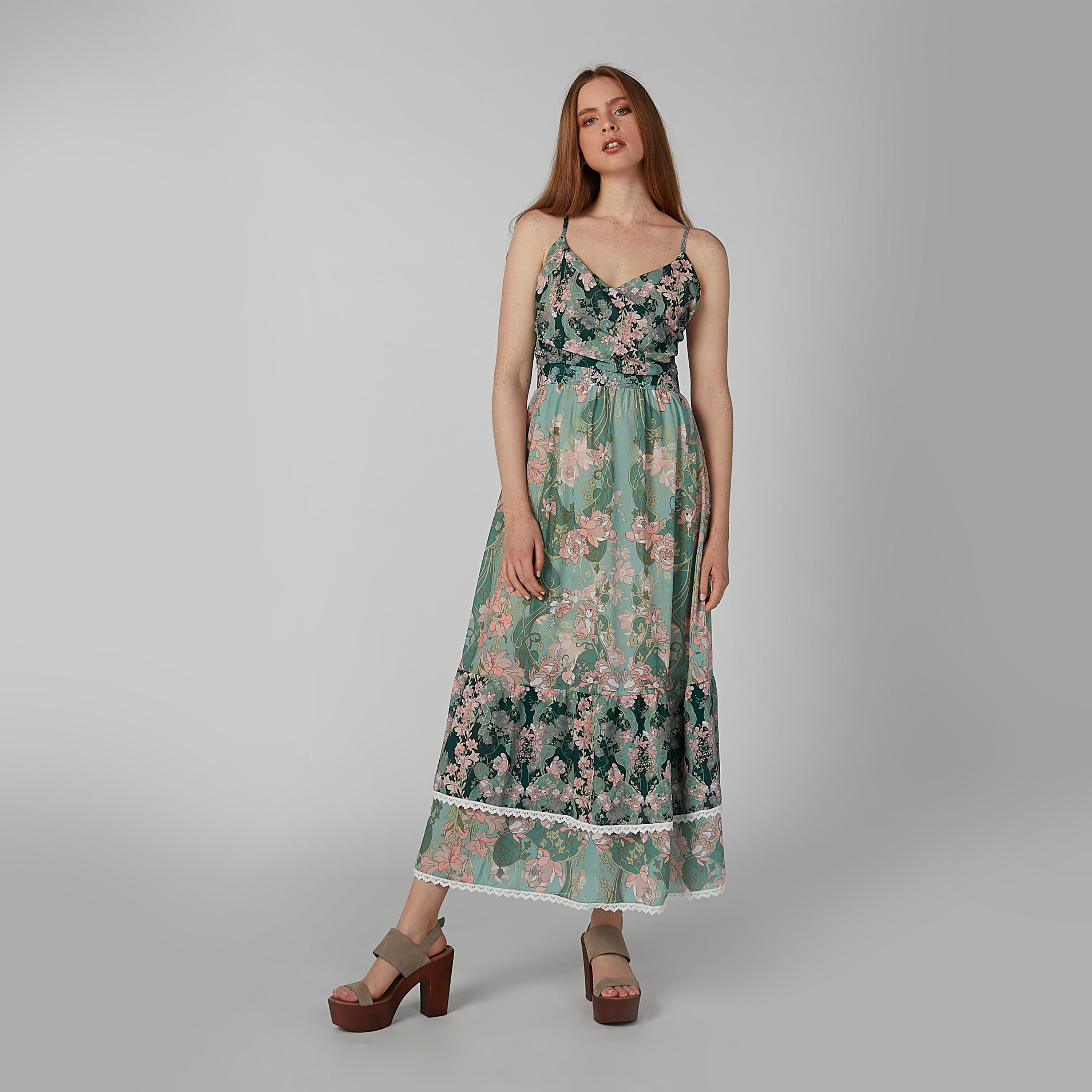 فستان إيه لاين طويل بحمّالات رفيعة وطبعات زهرية-women-clothing-dresses-image-1