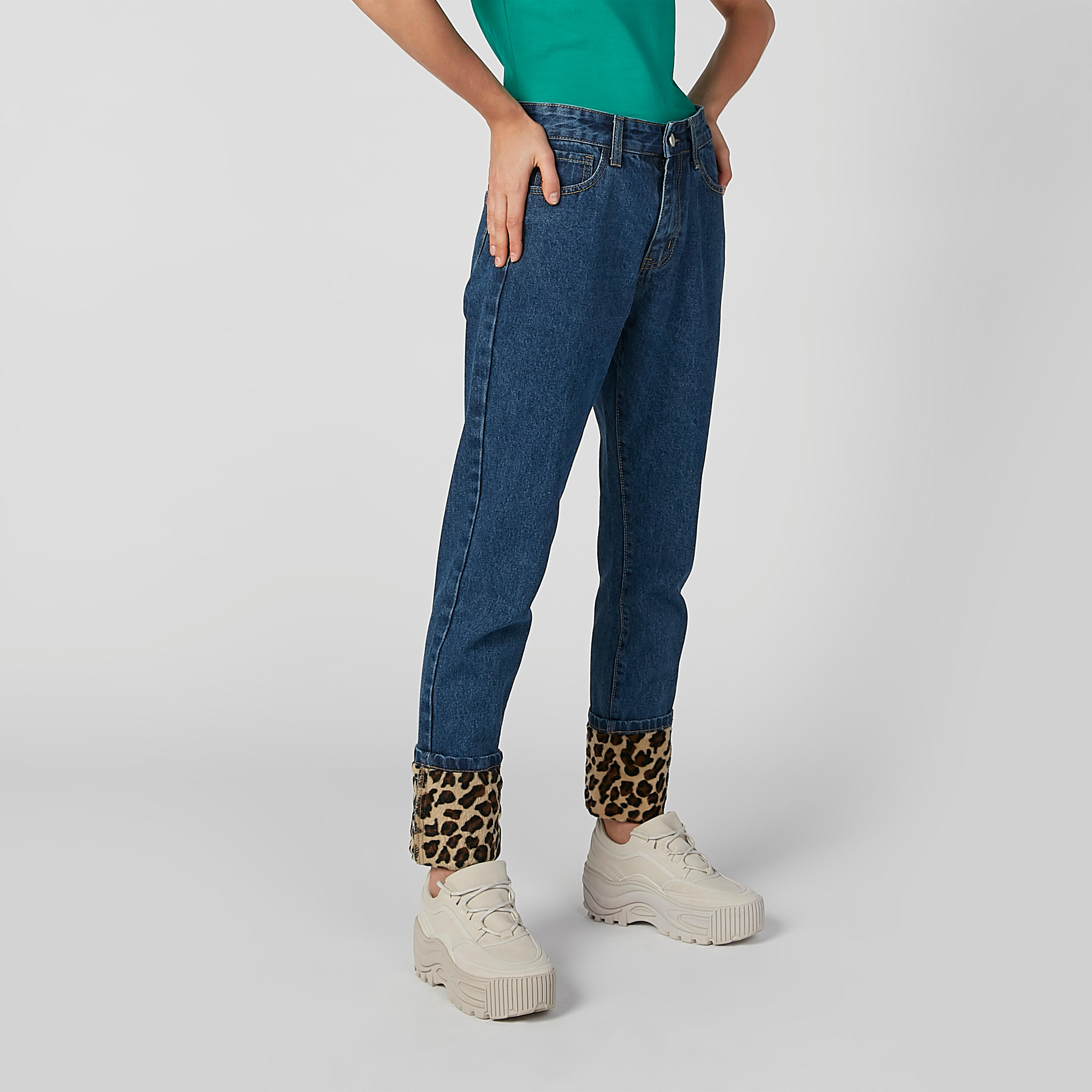 2Xtremz Denim with Pocket Detail and Leopard Spot Printed Hems-women-clothing-bottoms-jeans-image-6