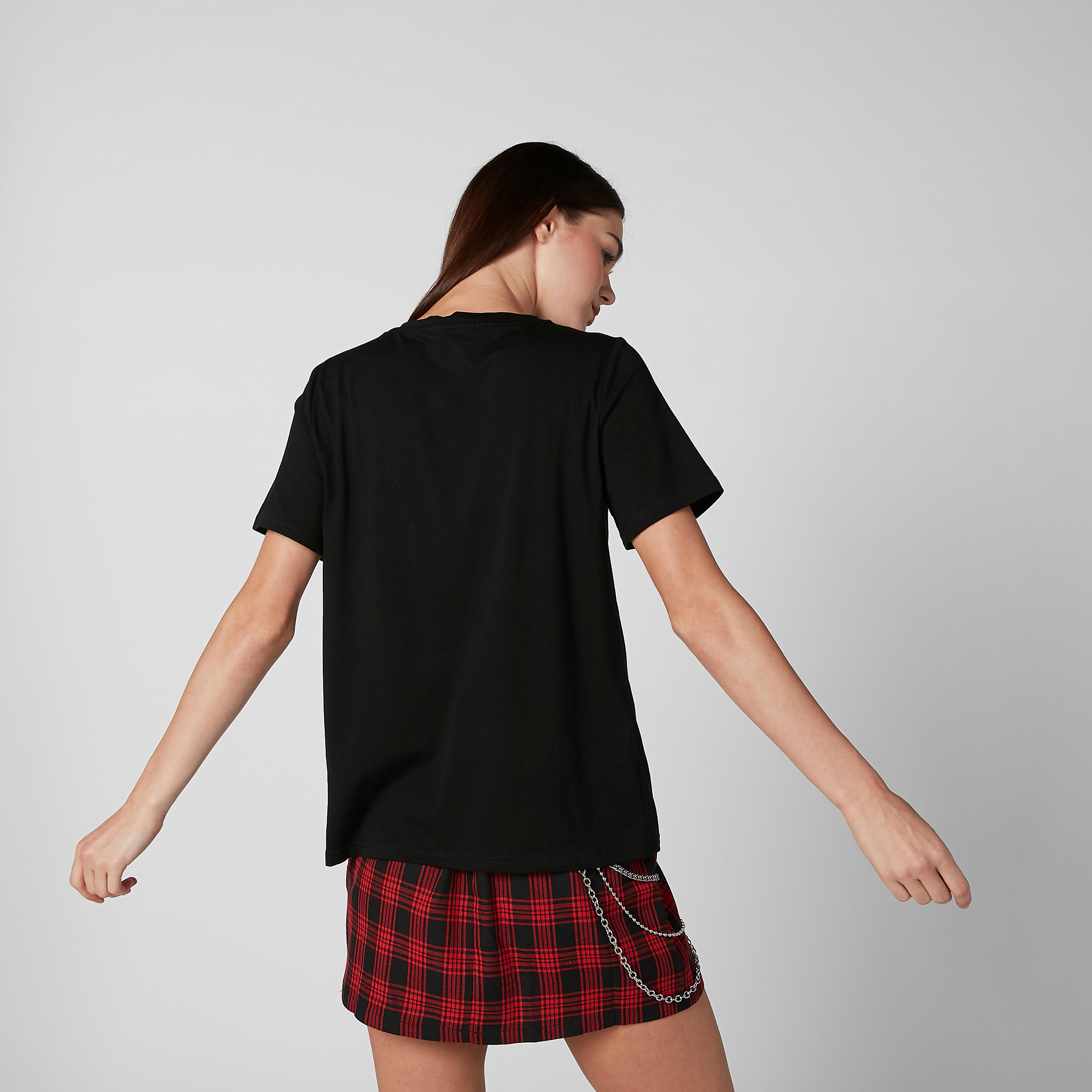 تيشيرت بياقة مستديرة وأكمام قصيرة وطبعات-women-clothing-tshirts-image-3