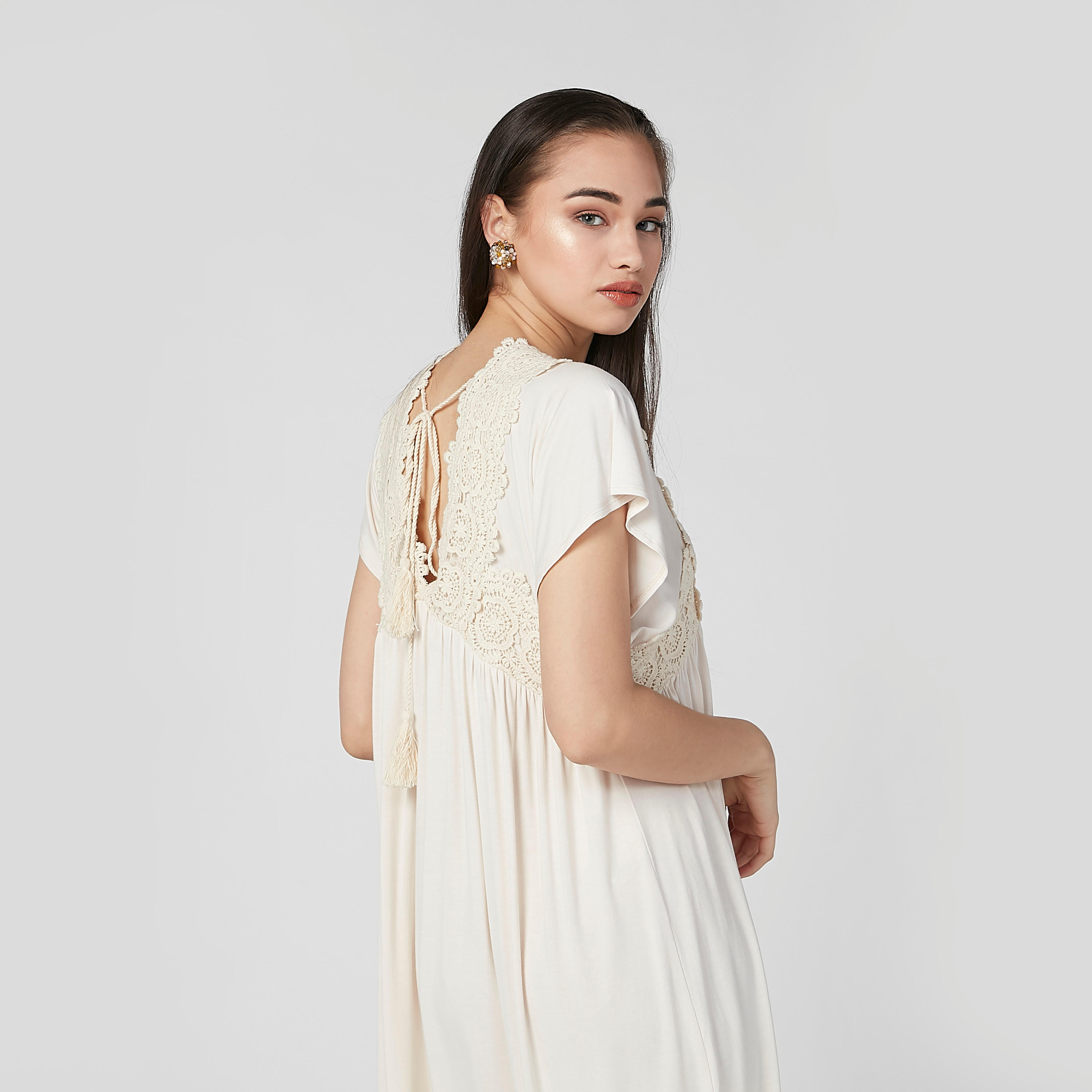 فستان واسع بارز الملمس بأربطة-women-clothing-dresses-image-5