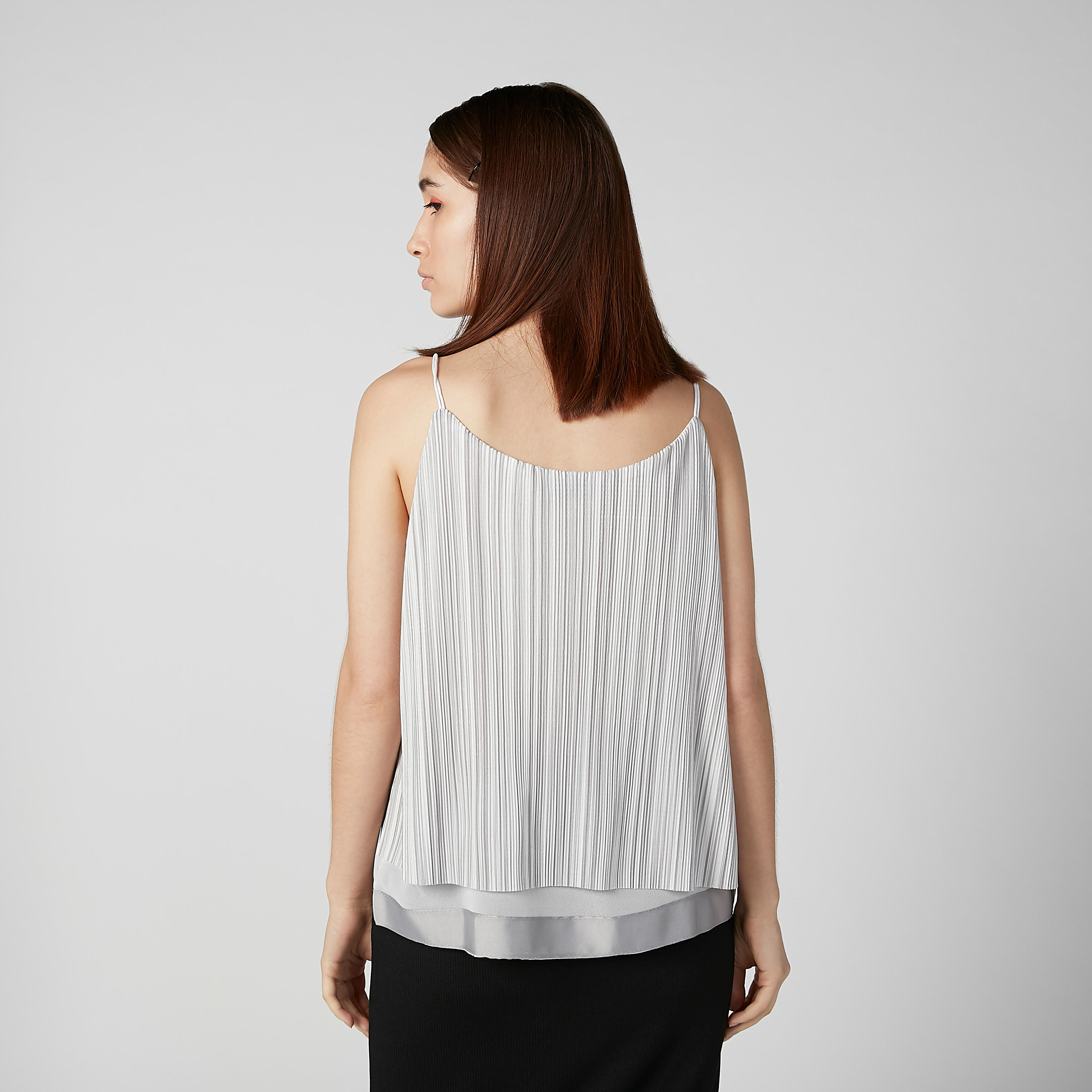 Textured Sleeveless Top with V-neck-women-clothing-shirtsandblouses-blouses-image-2