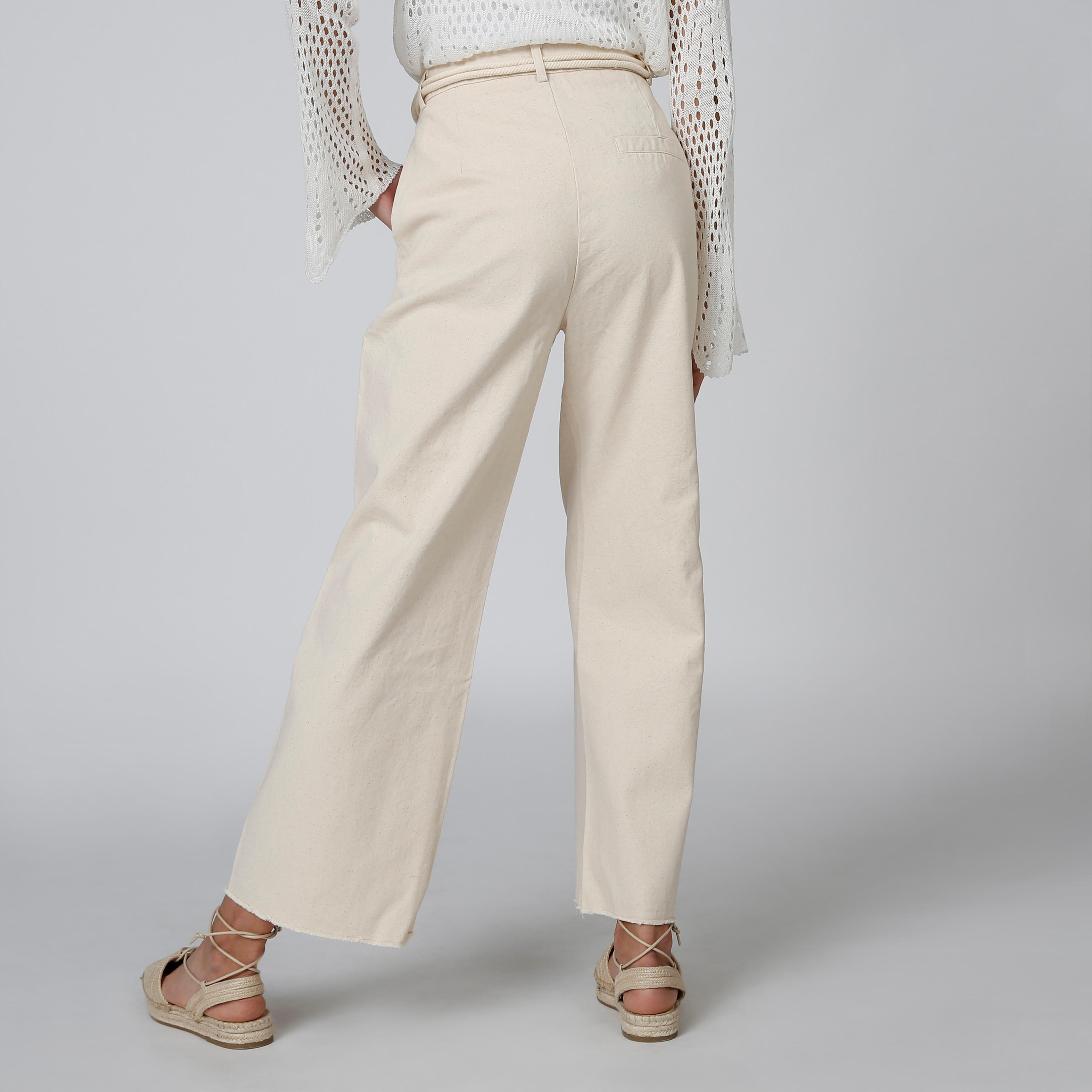 2Xtremz Solid Mid-Rise Flared Pants with Hoop-Accented Belt-women-clothing-bottoms-trousers-image-2