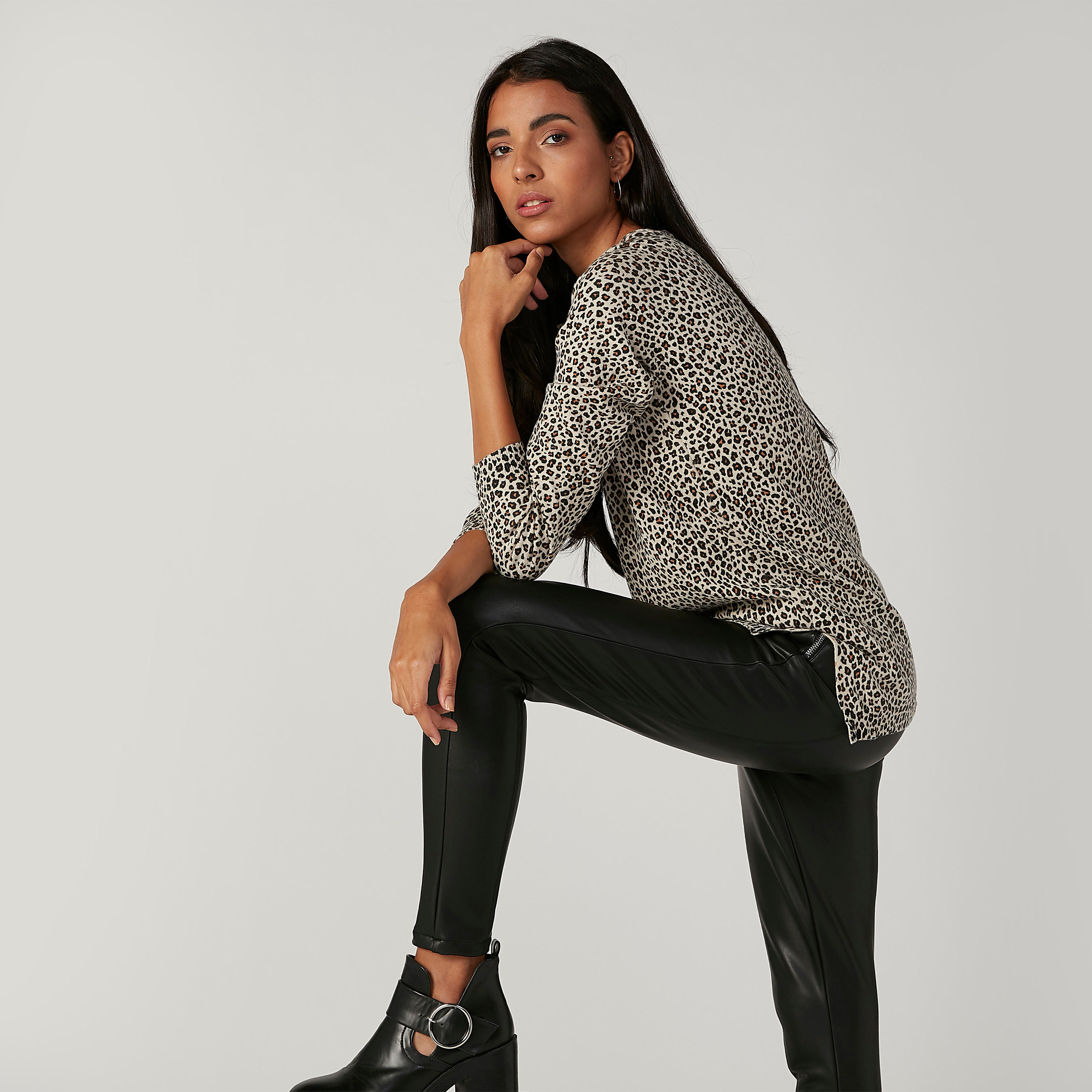 كنزة بياقة قارب وأكمام طويلة وطبعات حيوانات-women-clothing-cardigansandjumpers-jumpers-image-4
