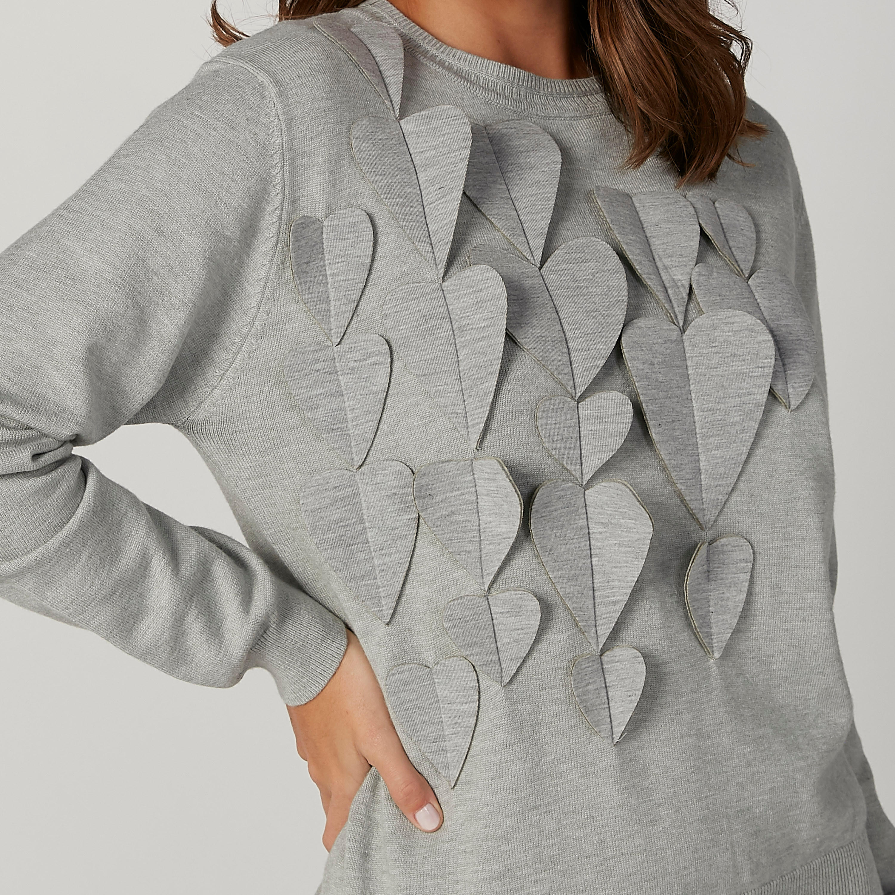 كنزة بياقة مستديرة وأكمام طويلة وتزيينات-women-clothing-cardigansandjumpers-jumpers-image-4