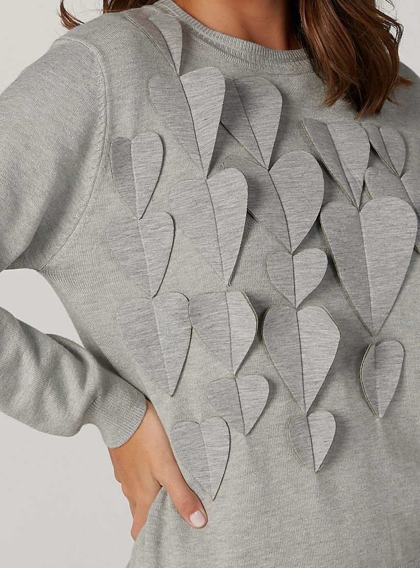 كنزة بياقة مستديرة وأكمام طويلة وتزيينات-women-clothing-cardigansandjumpers-jumpers-image-4