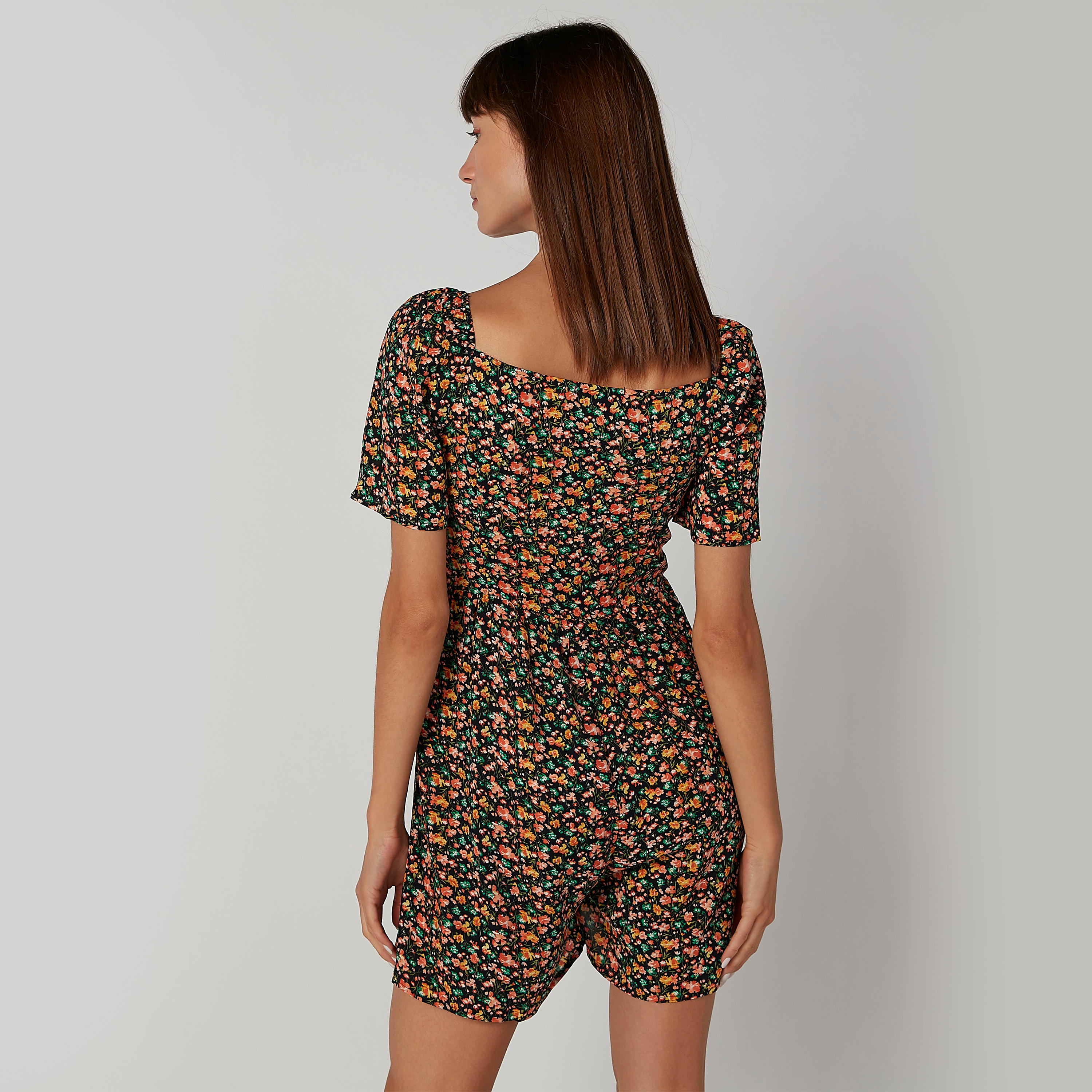 Printed Playsuit with Short Sleeves-women-clothing-jumpsuits-image-2