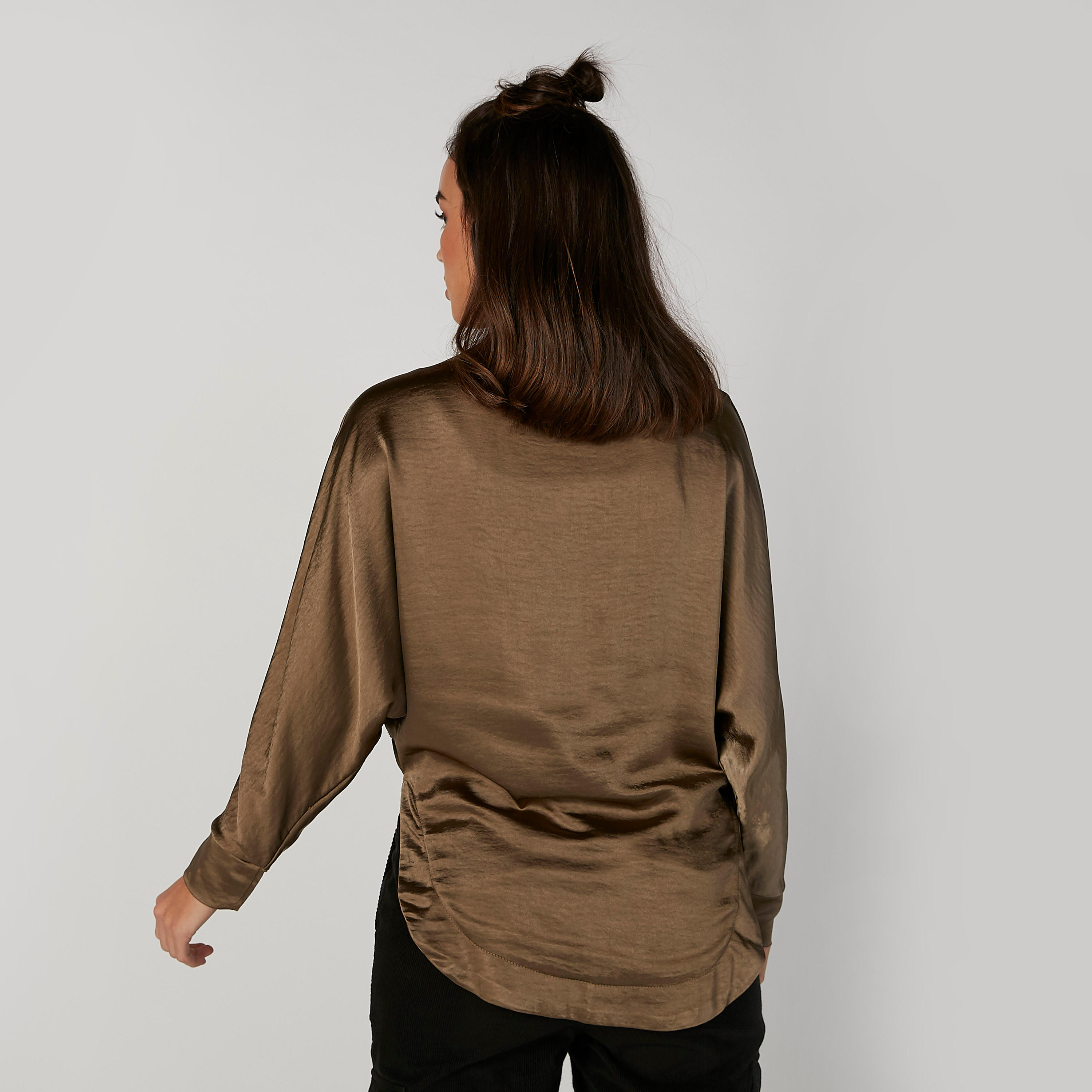 جاكيت سادة بأكمام طويلة وحواف غير مستوية-women-winterwear-coatsandjackets-jackets-image-4