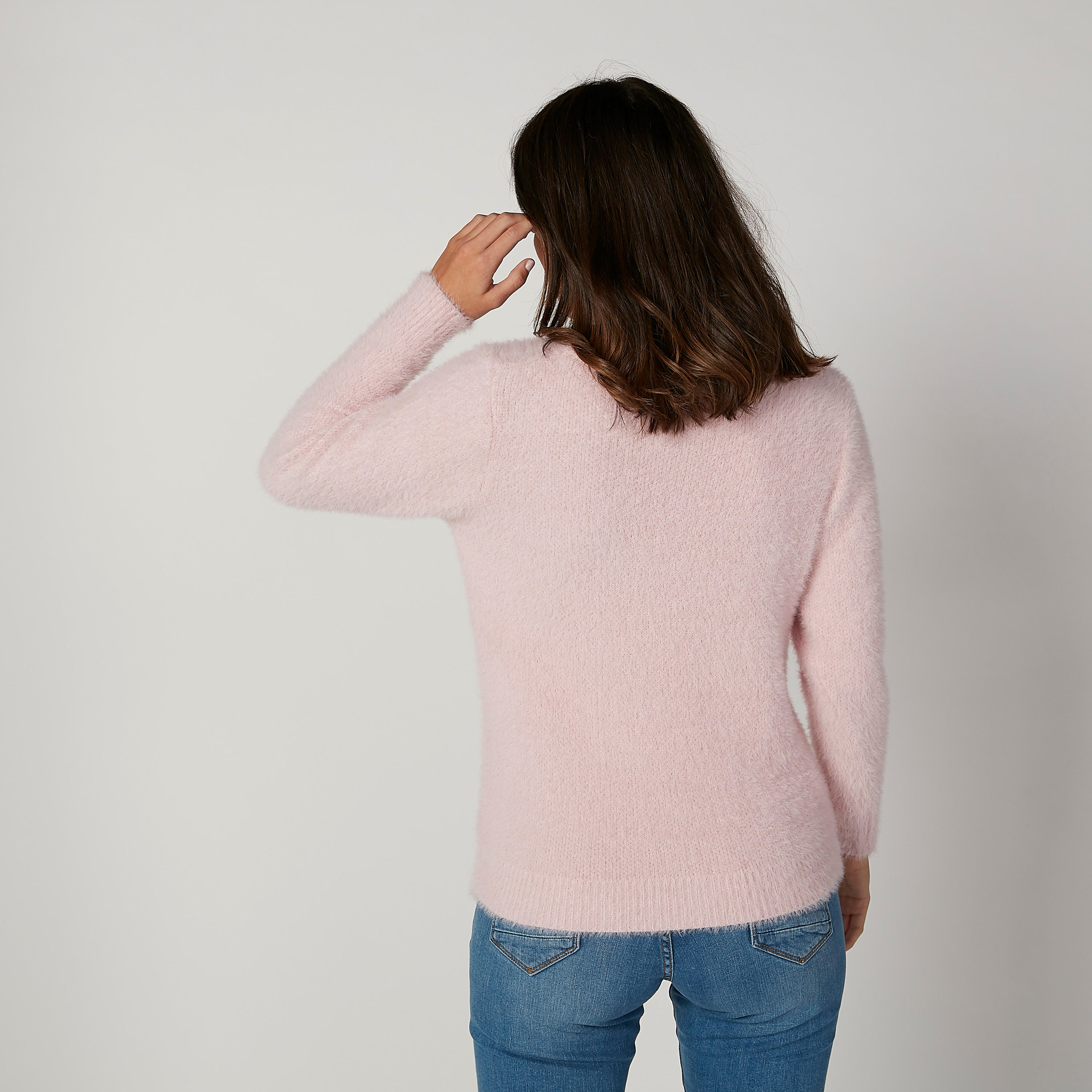 سويتر بياقة مستديرة وأكمام طويلة وتفاصيل لؤلؤ-women-clothing-cardigansandjumpers-jumpers-image-3