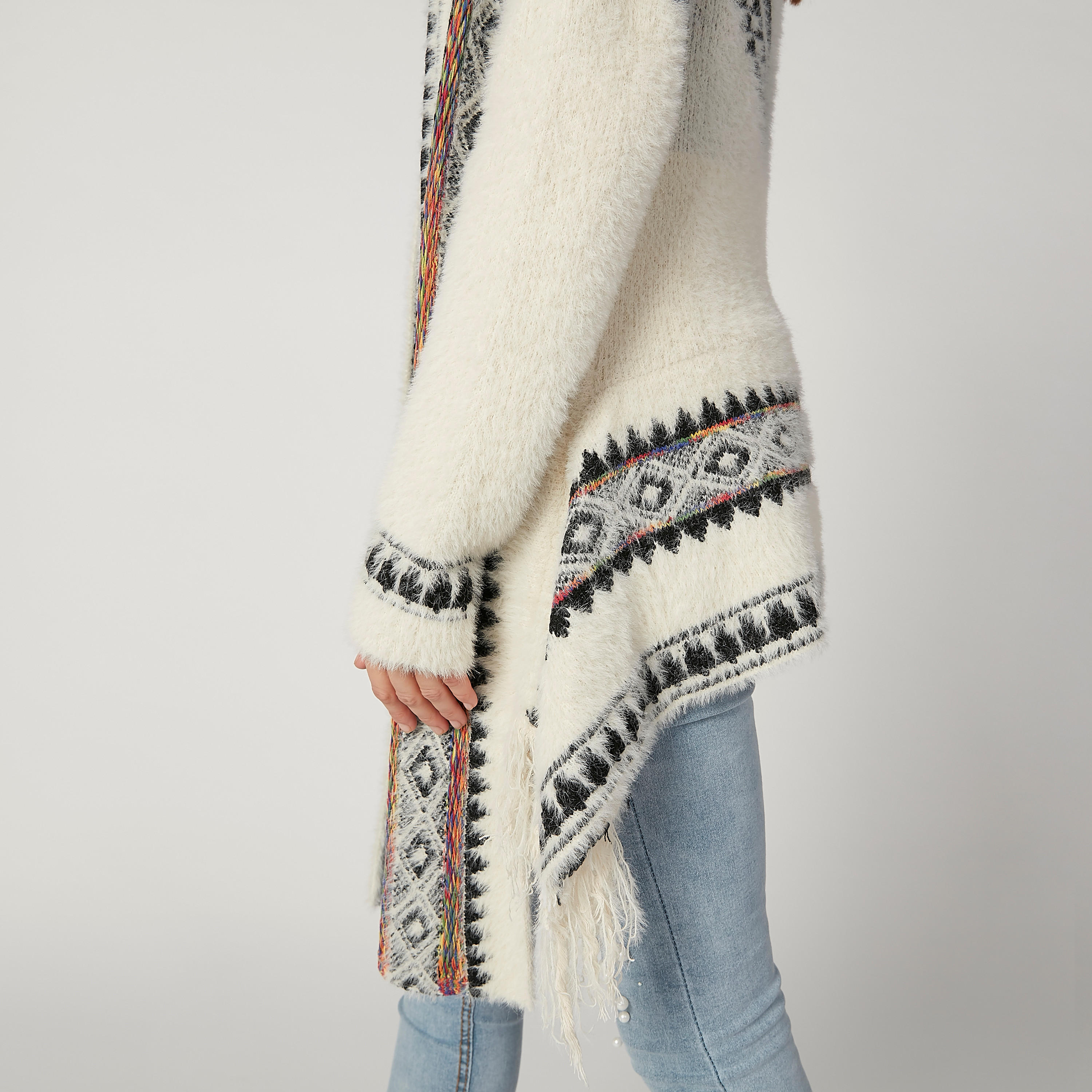 كارديجان طويل بقصّة واسعة وأكمام طويلة وطبعات-women-winterwear-cardigansandjumpers-cardigans-image-3