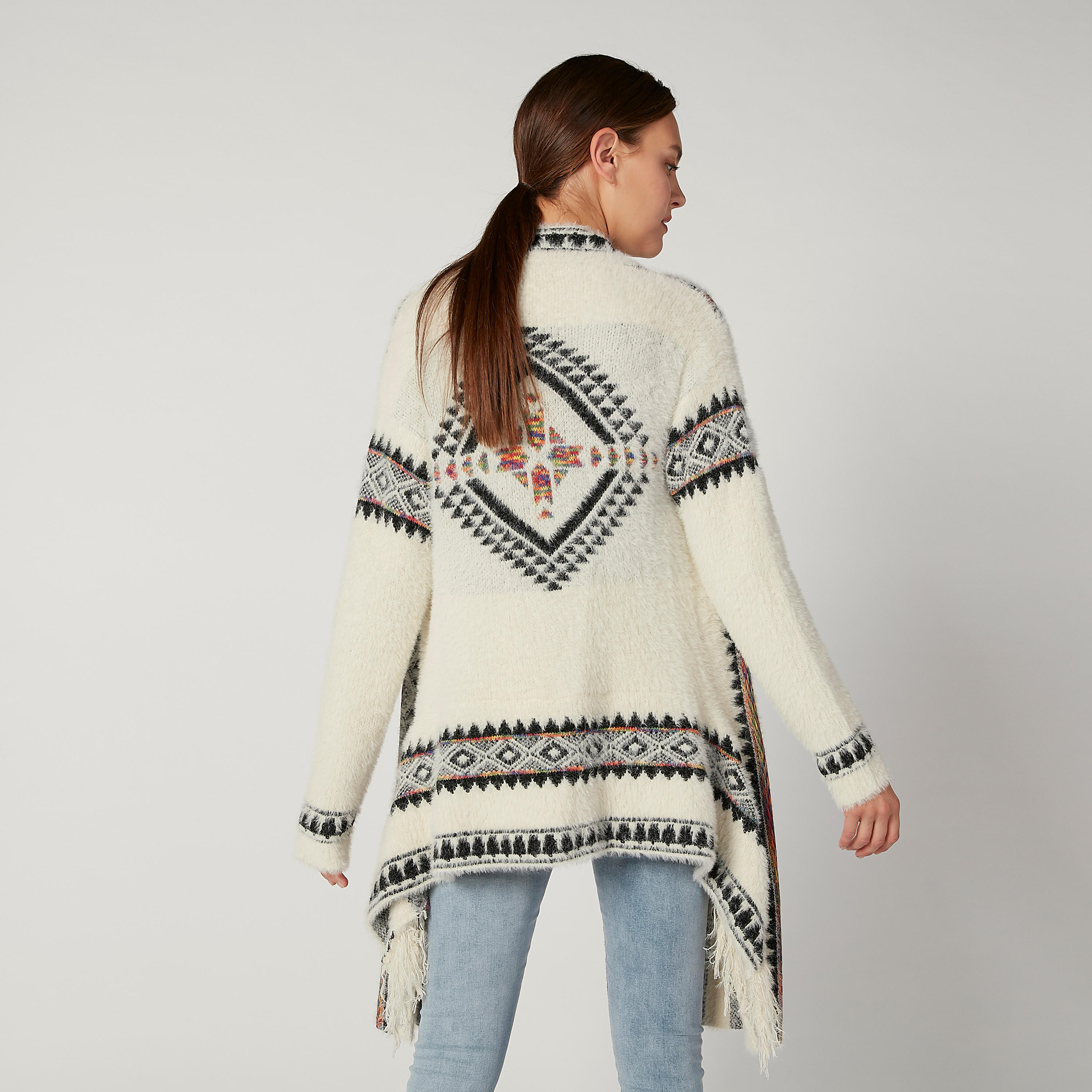 كارديجان طويل بقصّة واسعة وأكمام طويلة وطبعات-women-winterwear-cardigansandjumpers-cardigans-image-2