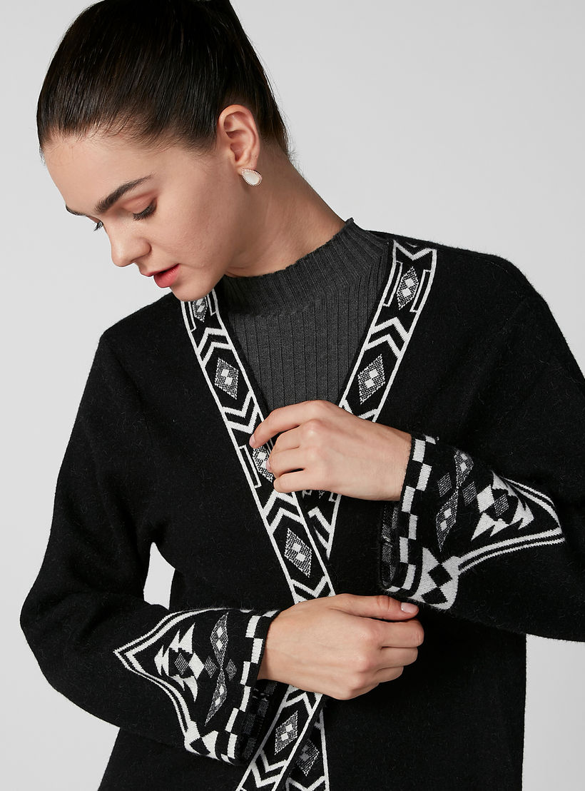 Printed Shrug with Long Sleeves-women-winterwear-cardigansandjumpers-cardigans-image-3