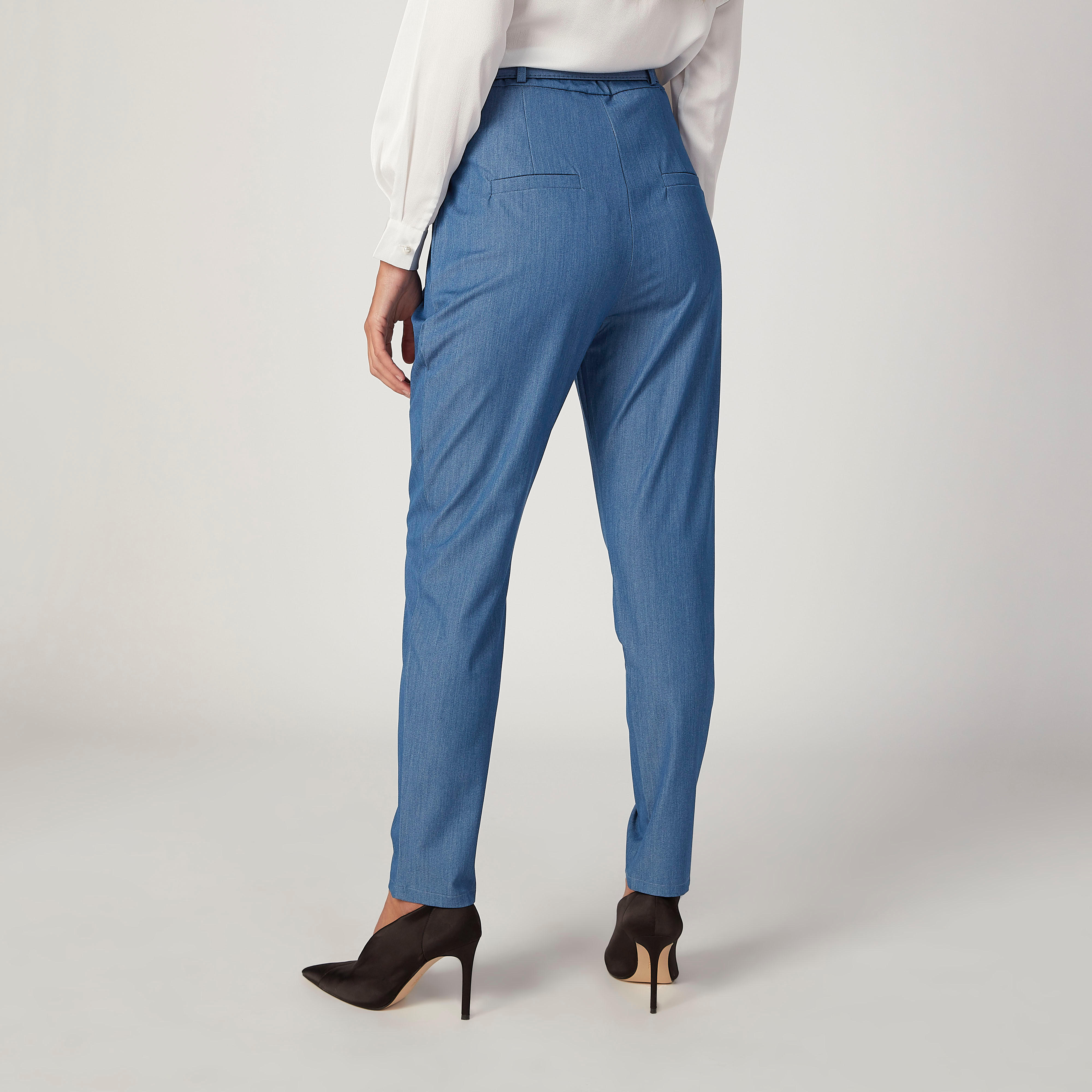 2Xtremz Solid Trousers with 4-Pockets-women-clothing-bottoms-trousers-image-4