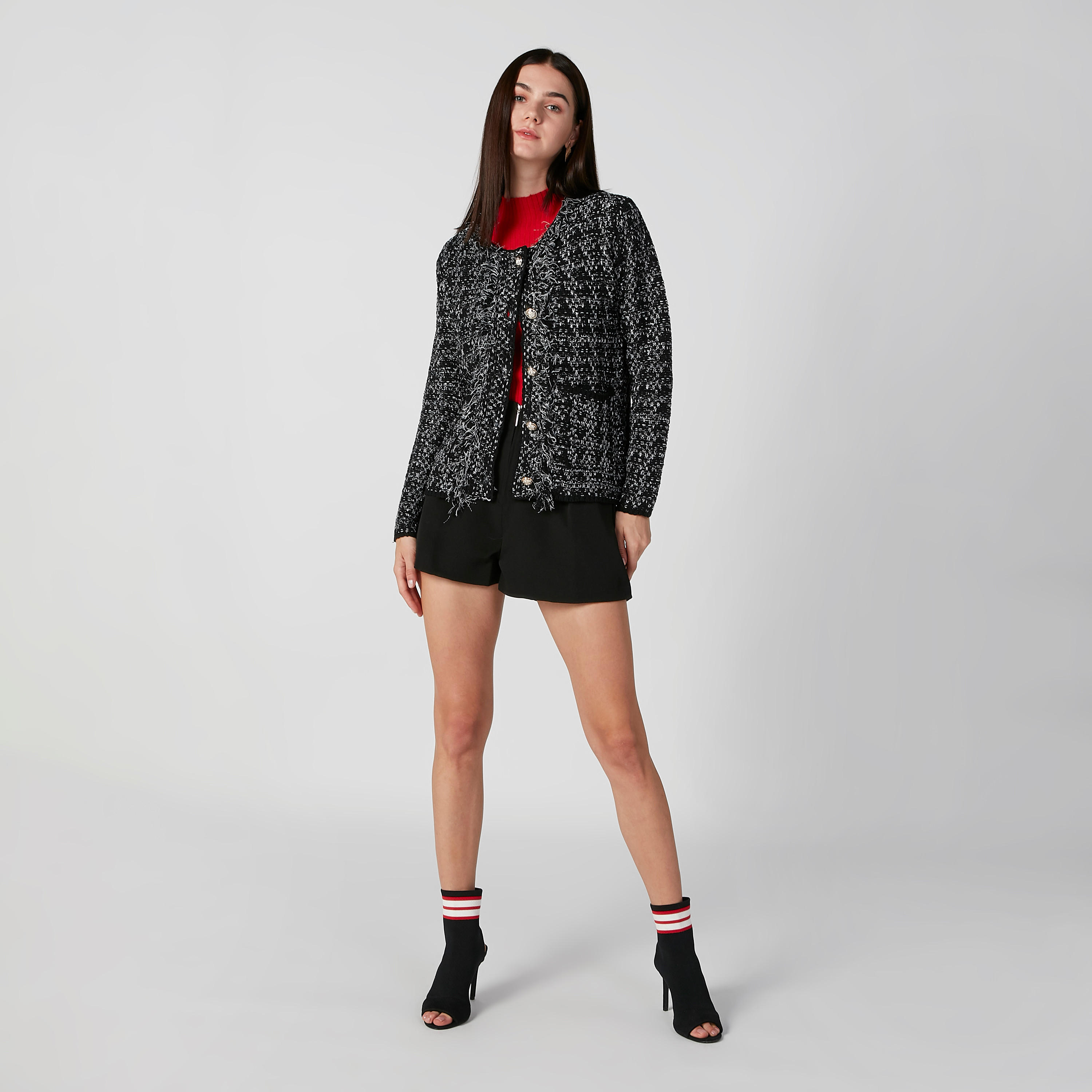 كنزة بارزة الملمس بأكمام طويلة وجيوب-women-clothing-cardigansandjumpers-jumpers-image-2