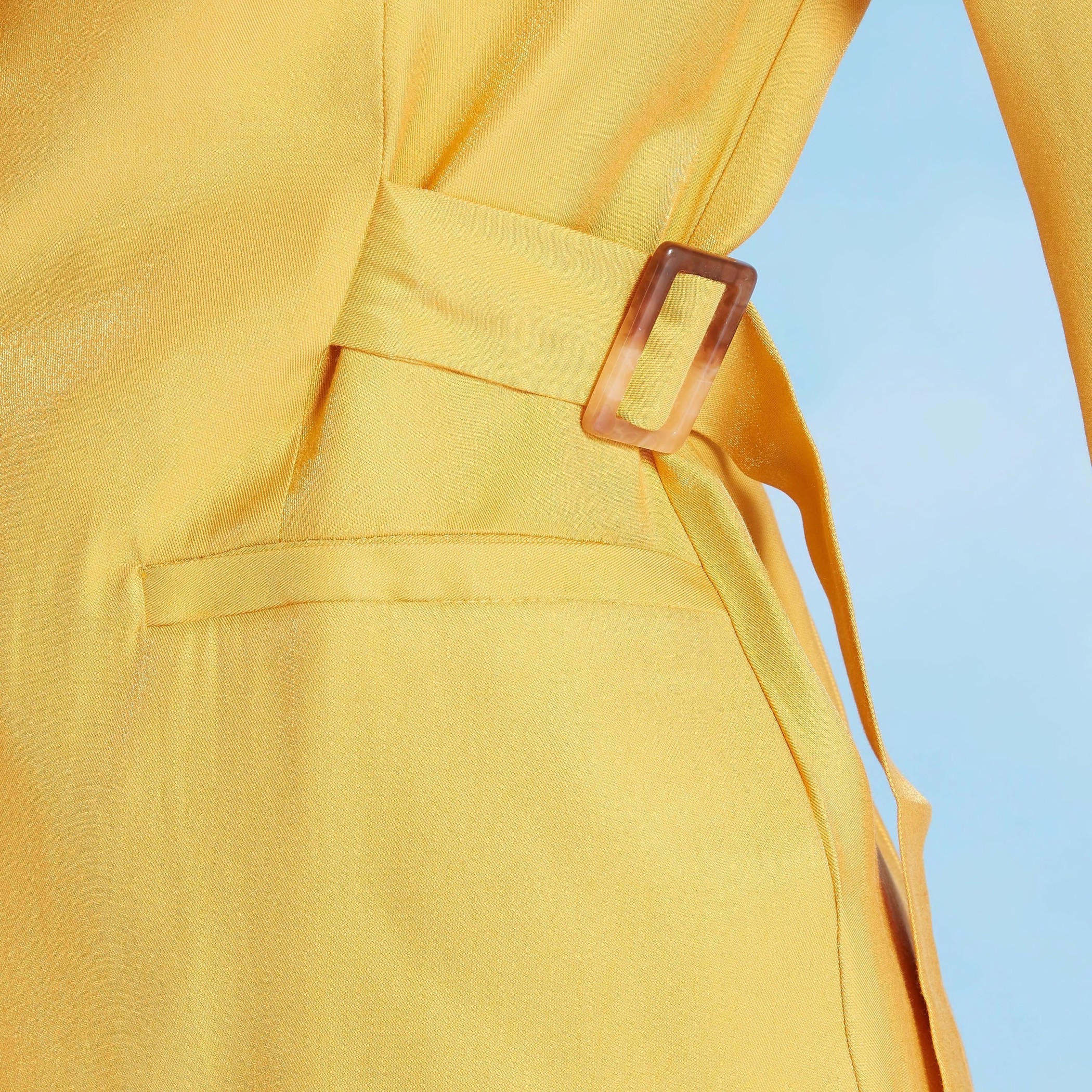 Plain Blazer with Notched Lapel and Belt-women-clothing-coatsandjackets-blazers-image-5
