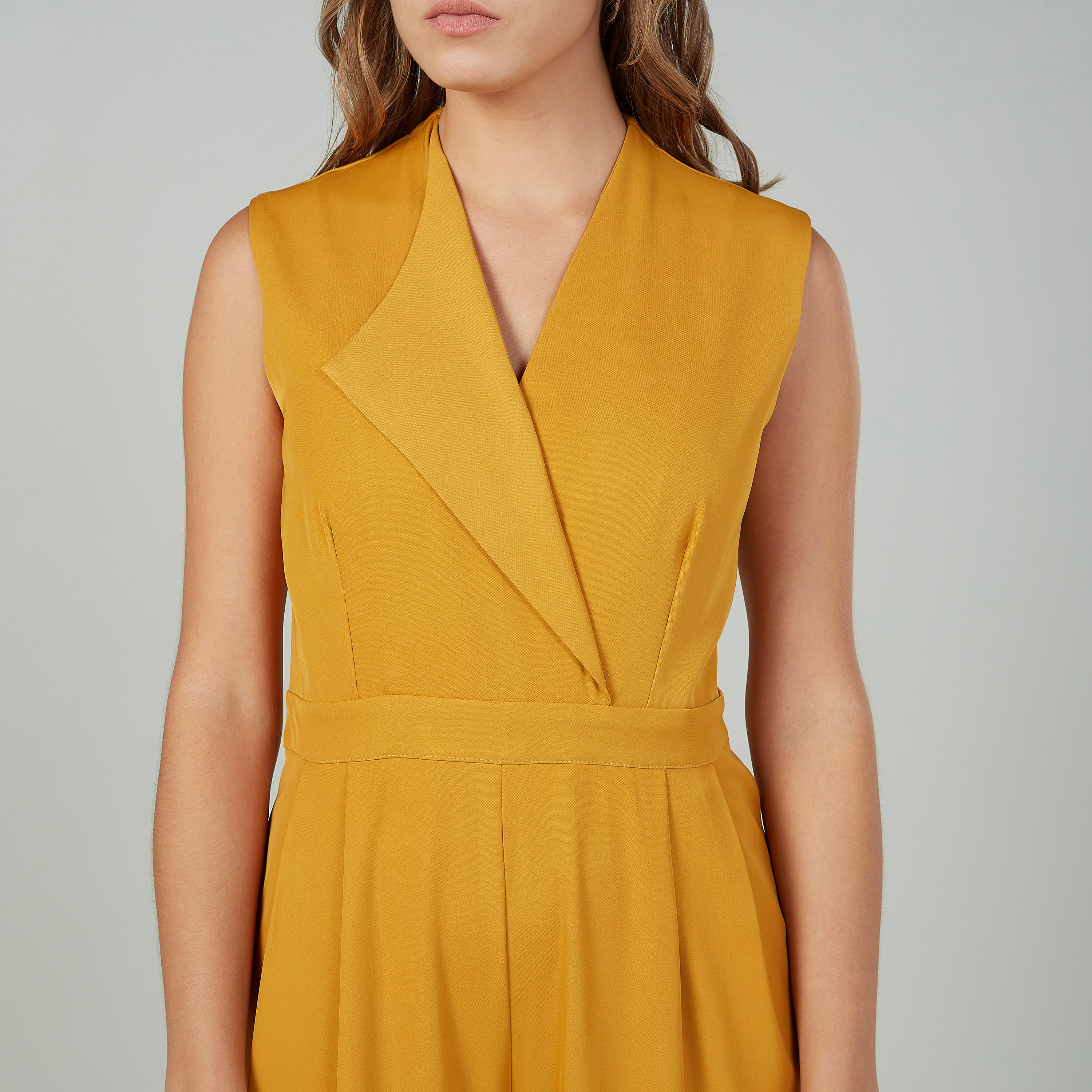 Plain Sleeveless Jumpsuit with Pleats-women-clothing-jumpsuits-image-3