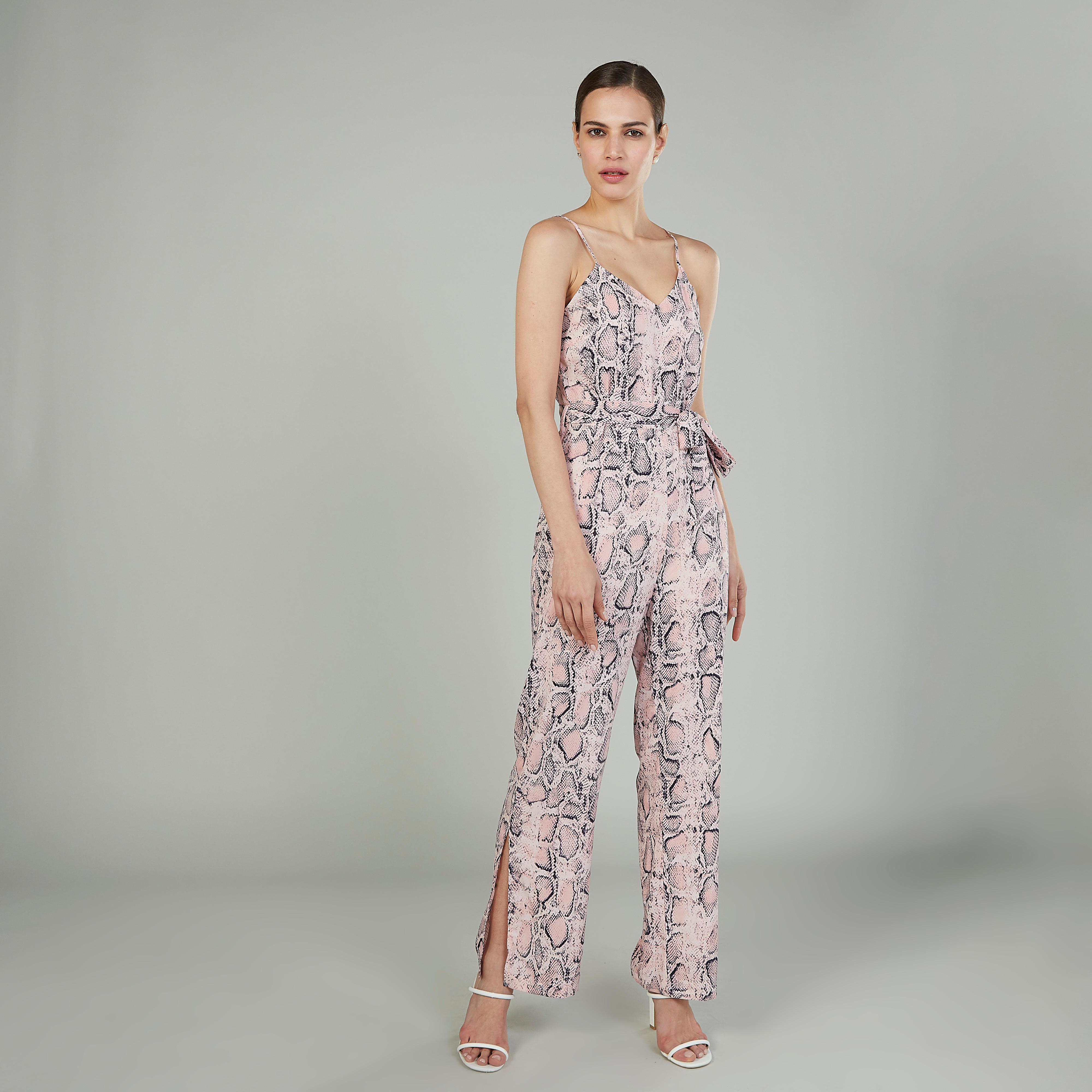 أفرول بحمّالات رفيعة ورباط وطبعات حيوانات-women-clothing-jumpsuits-image-1