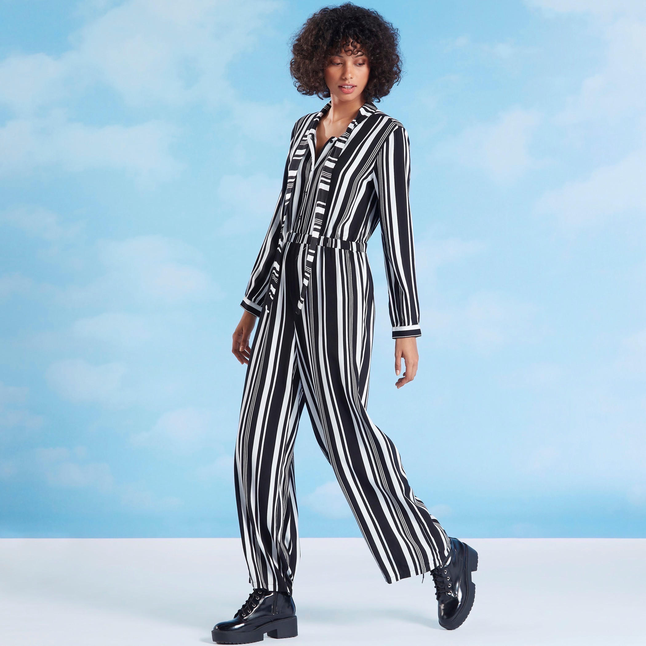 Striped Jumpsuit with Long Sleeves and Tie Ups-women-clothing-jumpsuits-image-3