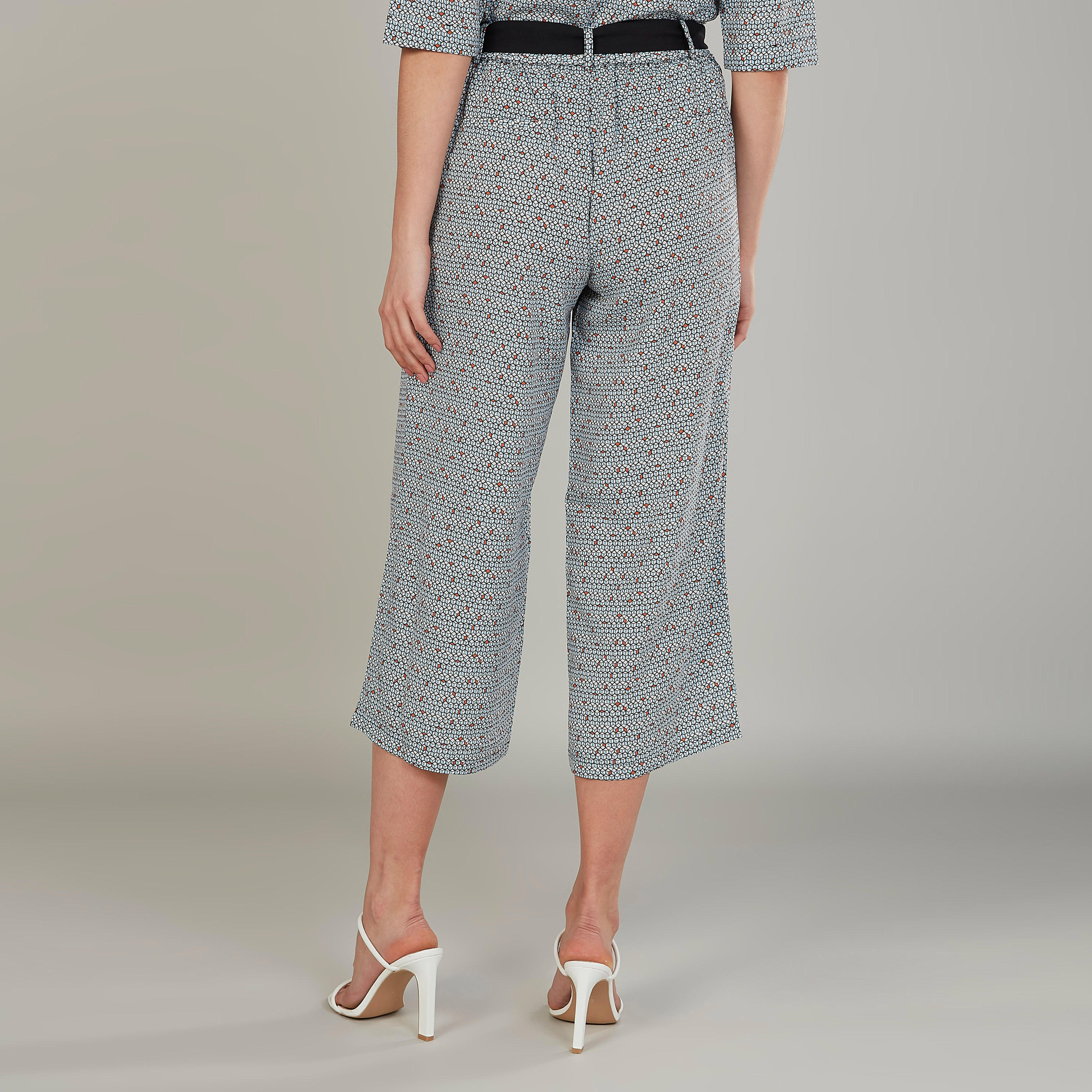 كولوتيس بخصر متوسّط الارتفاع وطبعات وحزام-women-clothing-bottoms-trousers-image-4