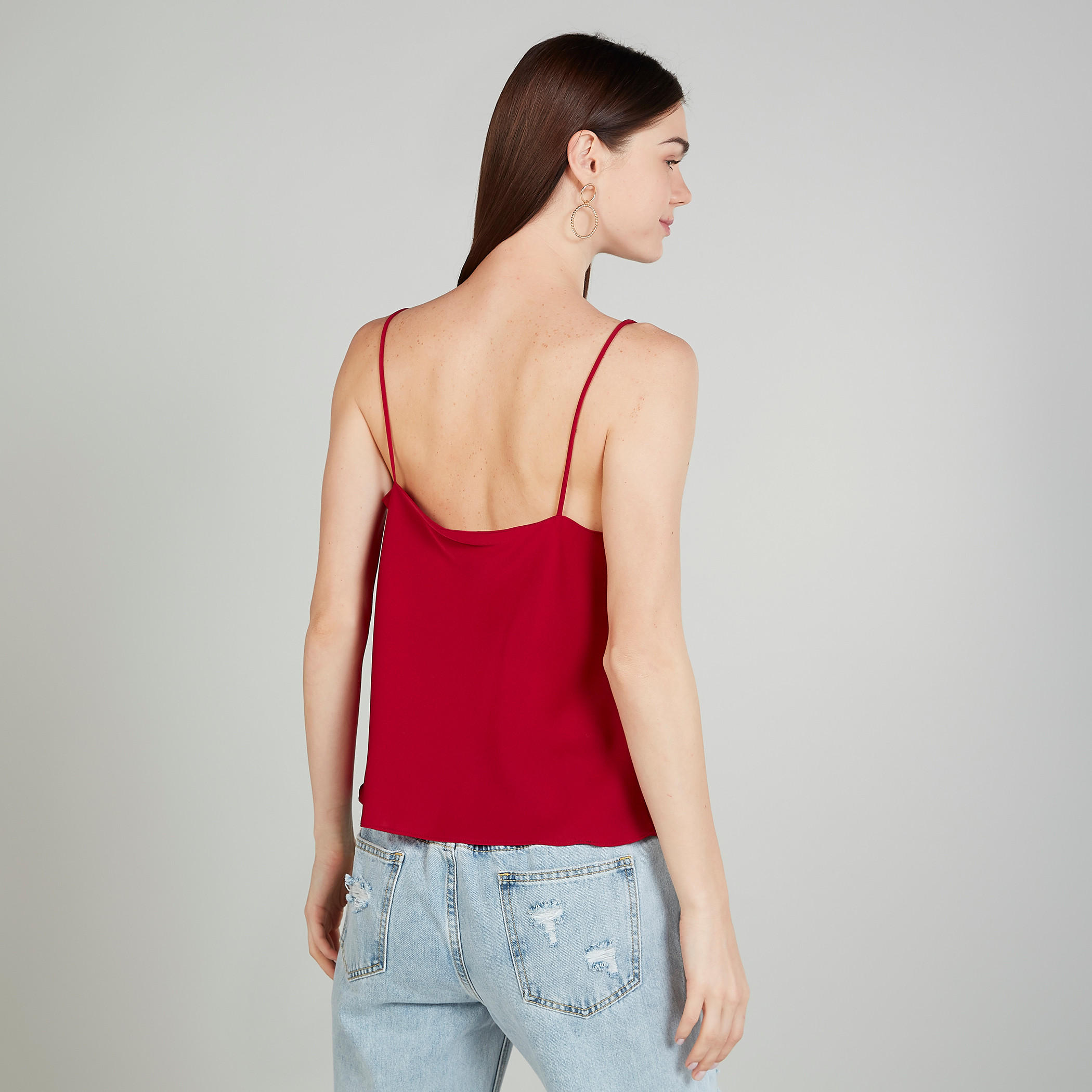 Solid Camisole with Cowl Neck and Spaghetti Straps-women-clothing-shirtsandblouses-blouses-image-4