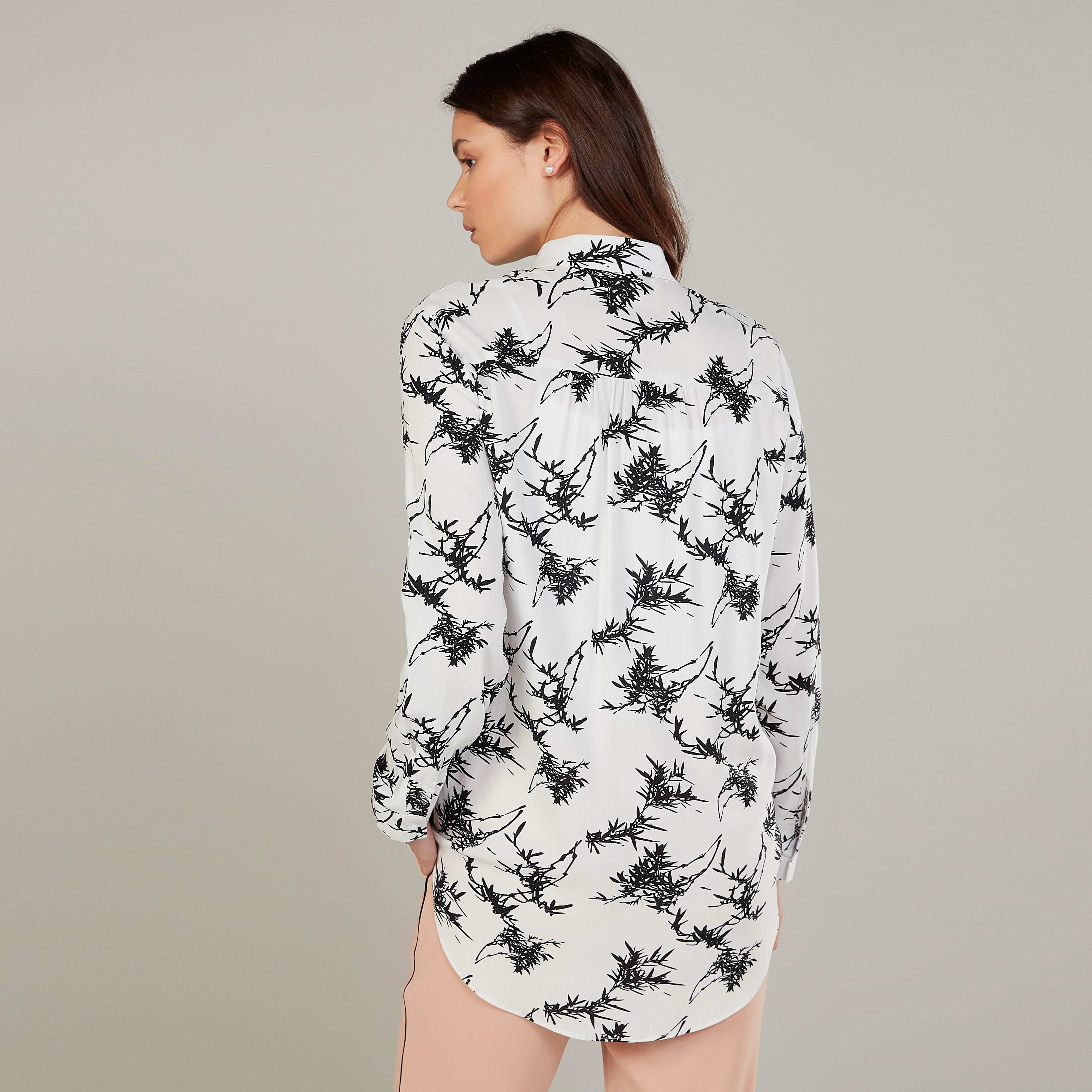 قميص بياقة عادية وأكمام طويلة وطبعات-women-clothing-shirtsandblouses-shirts-image-4