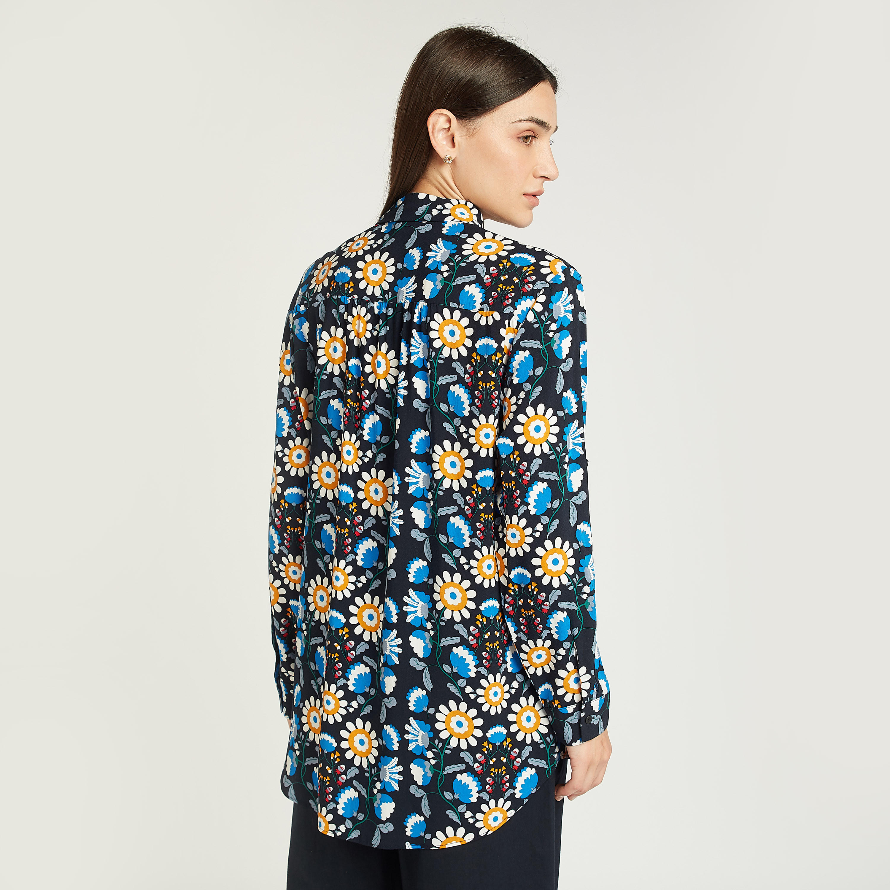 قميص بياقة عاديّة وأكمام طويلة وطبعات زهرية-women-clothing-shirtsandblouses-shirts-image-4