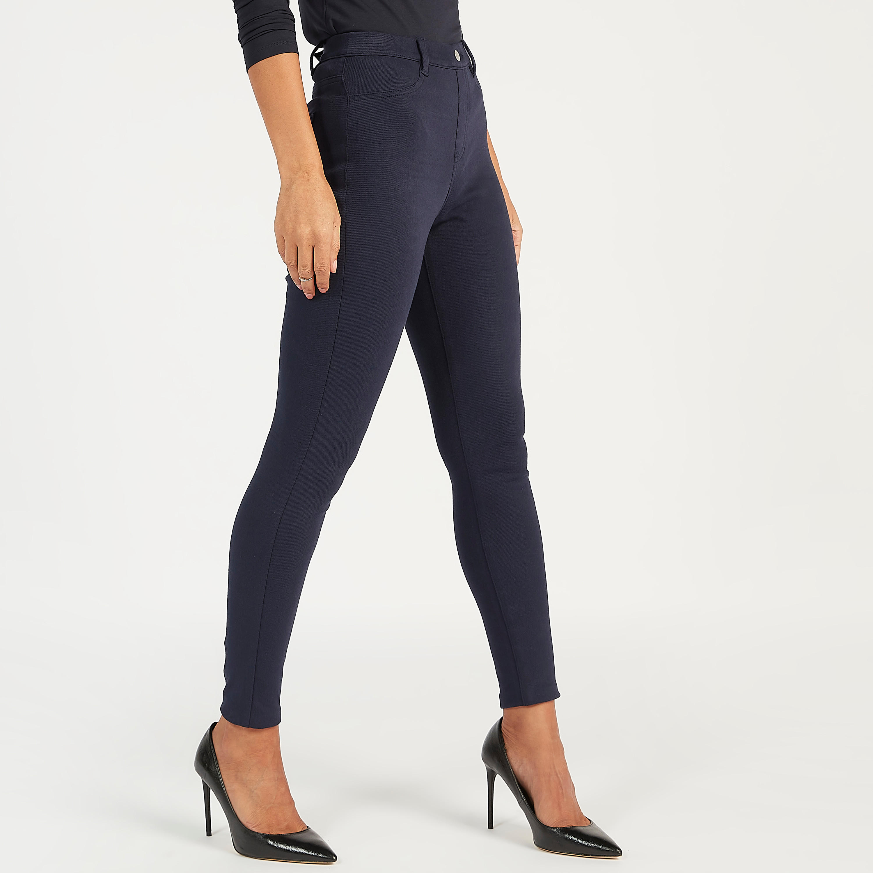 2Xtremz Ankle Length Solid Jeggings with Button Closure-women-clothing-bottoms-leggings-image-4
