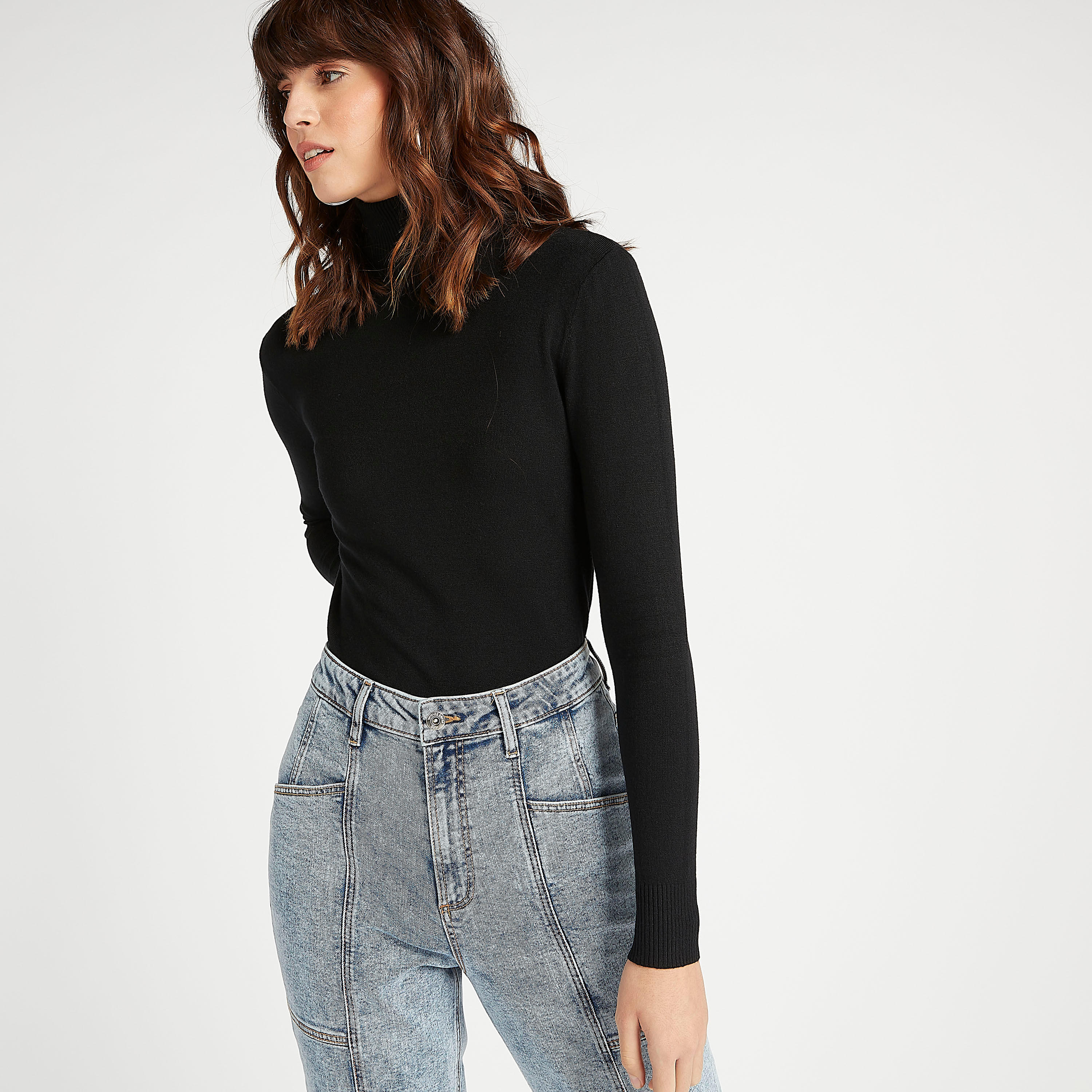 2Xtremz Textured Sweater with Turtle Neck and Long Sleeves-women-clothing-cardigansandjumpers-jumpers-image-3