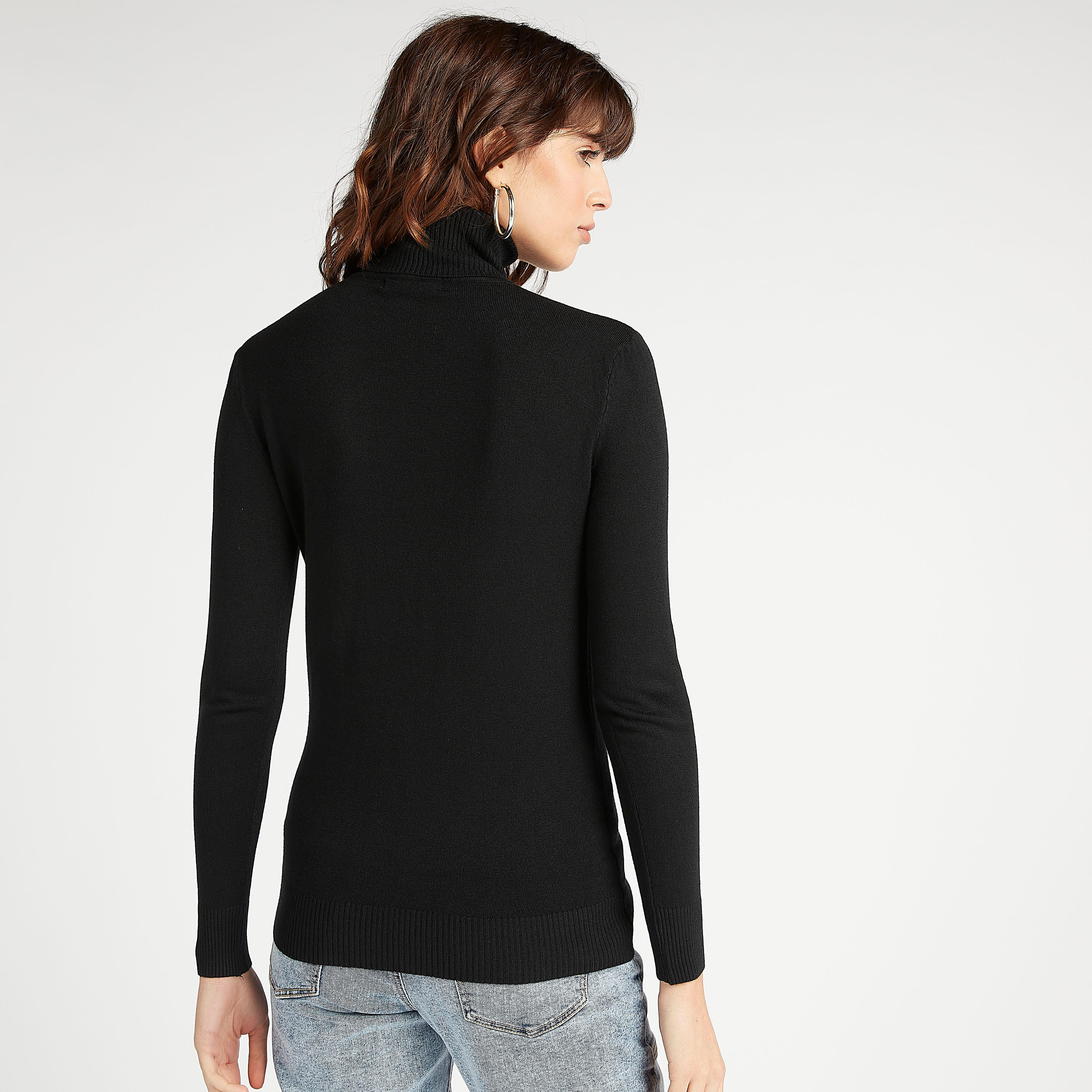 2Xtremz Textured Sweater with Turtle Neck and Long Sleeves-women-clothing-cardigansandjumpers-jumpers-image-4