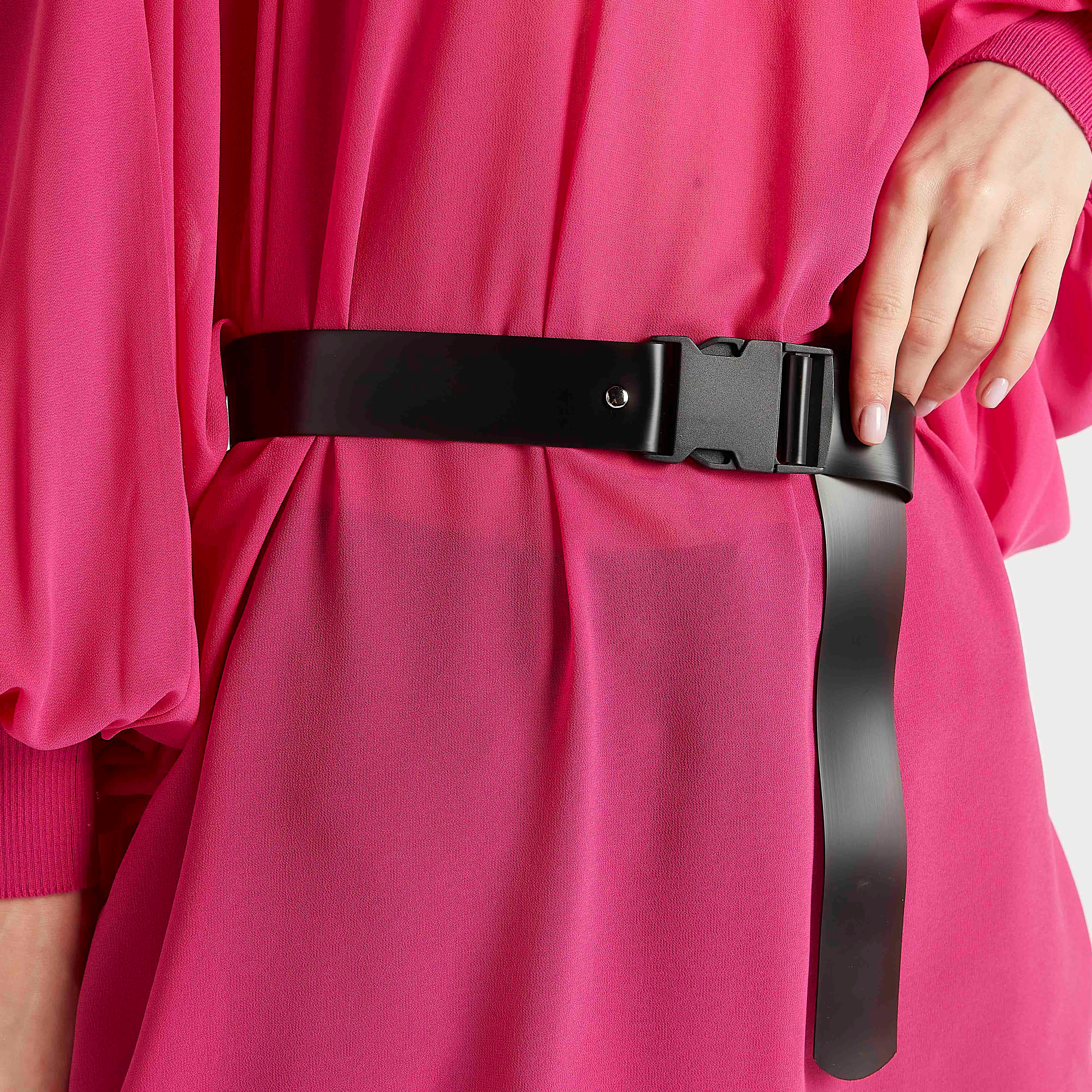 تونيك بياقة عالية وأكمام طويلة وأطراف غير مستوية من تو إكستريمز-women-clothing-shirtsandblouses-blouses-image-6