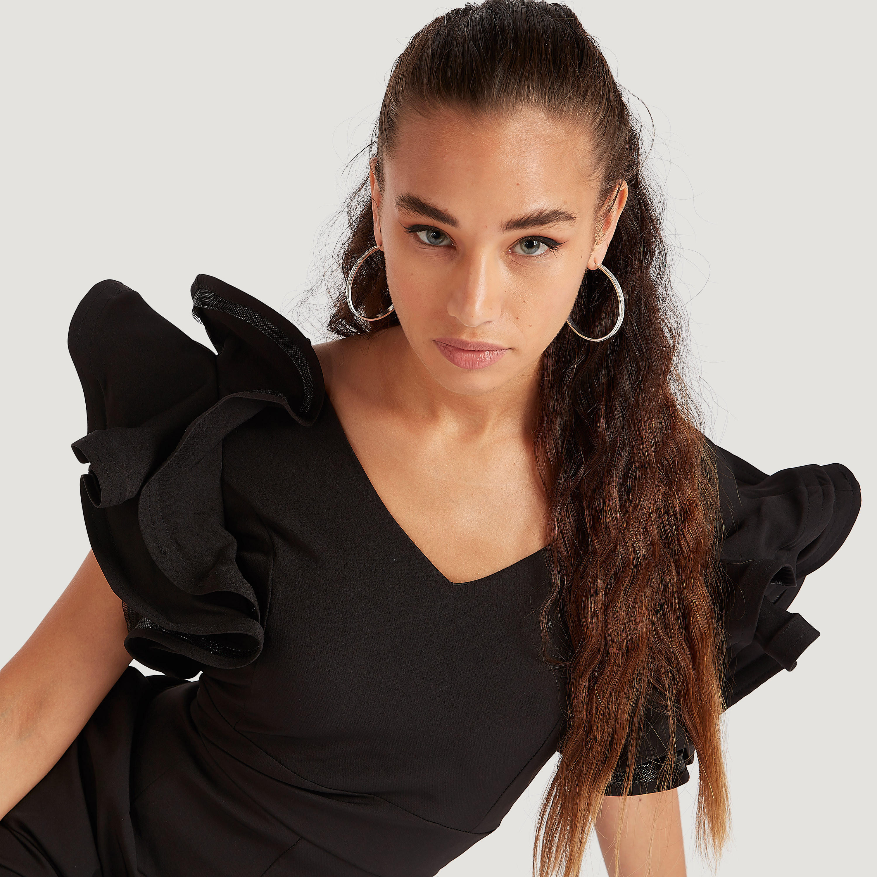 جامبسوت بطول كامل وتفاصيل كشكشة من تو إكستريمز-women-clothing-jumpsuits-image-6