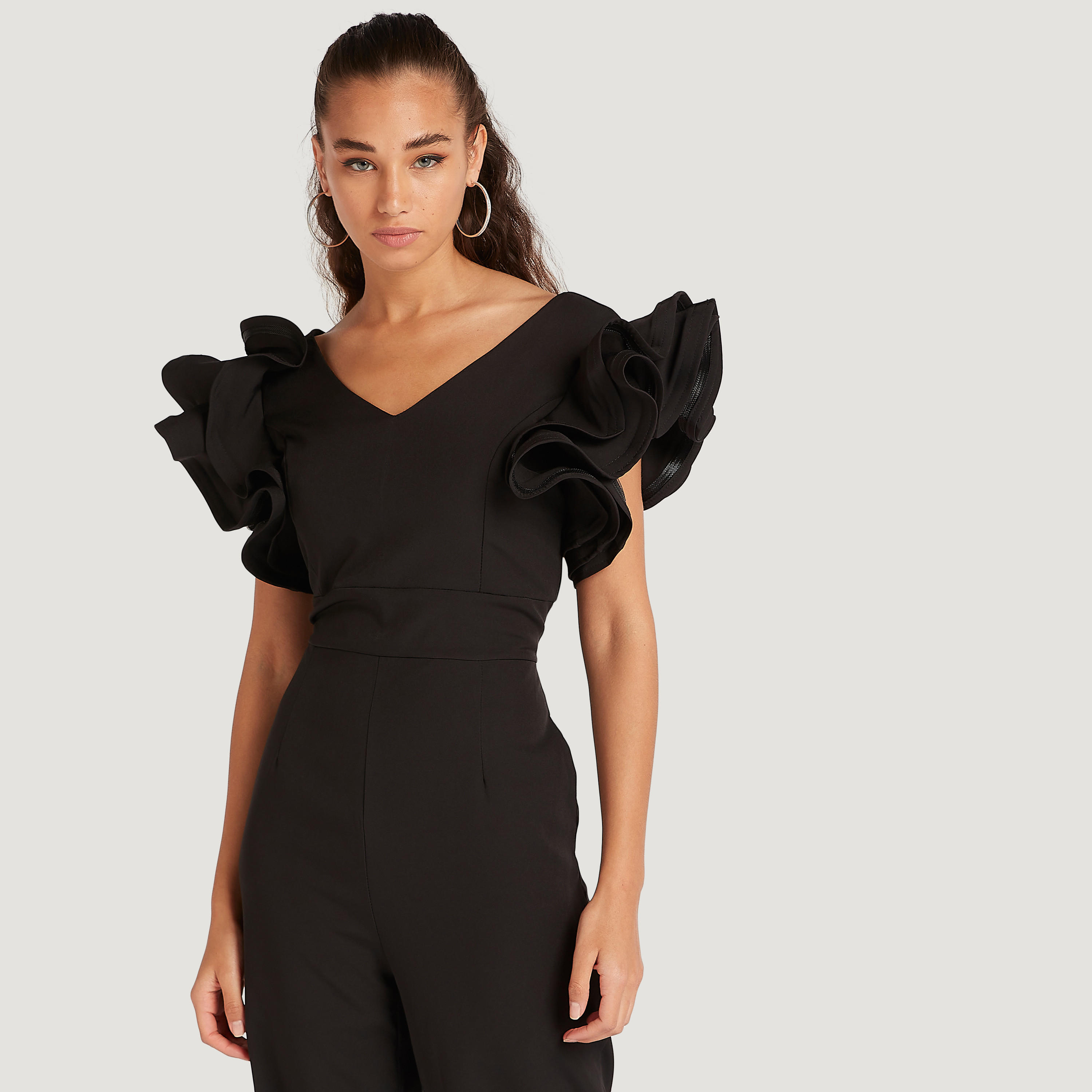 جامبسوت بطول كامل وتفاصيل كشكشة من تو إكستريمز-women-clothing-jumpsuits-image-7