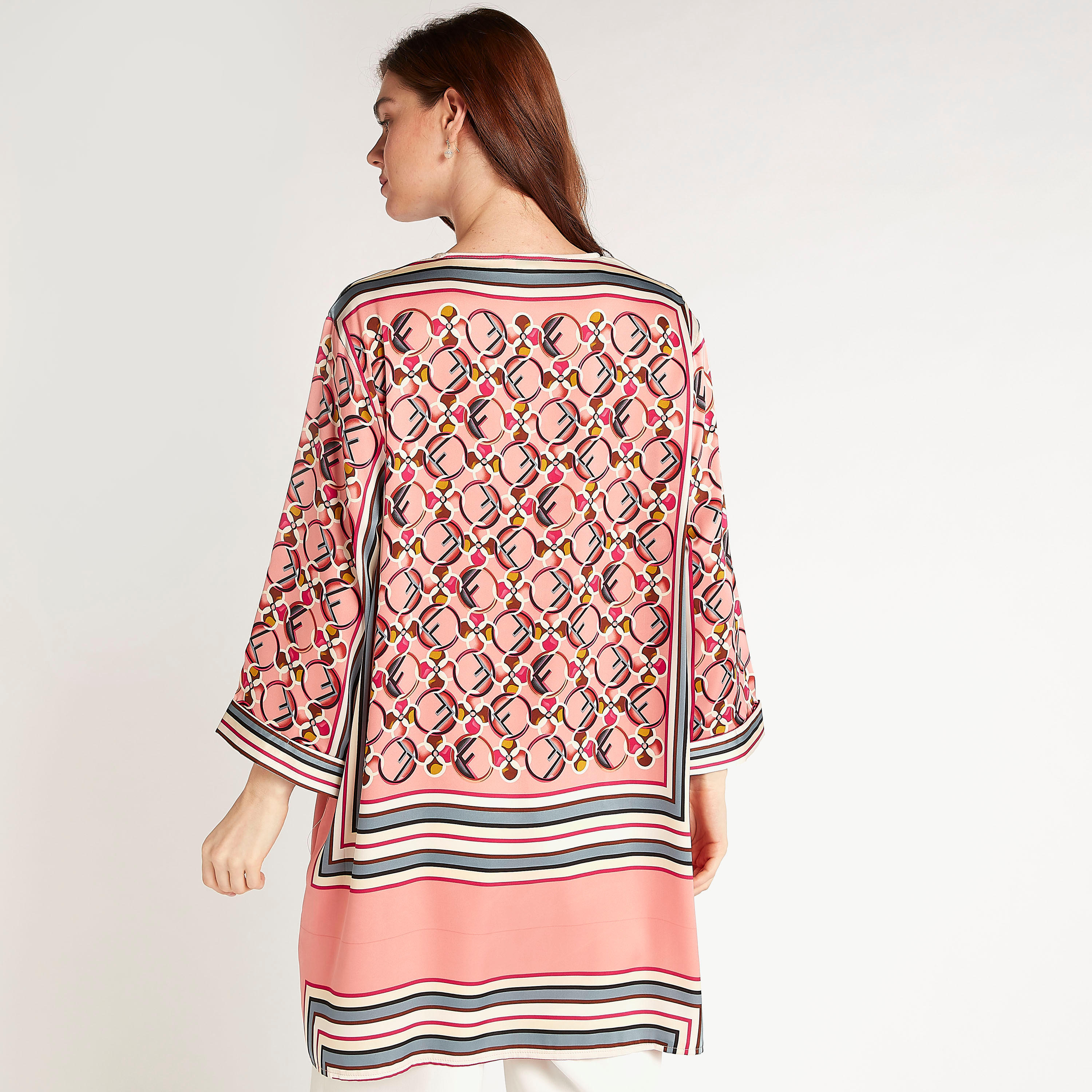 2Xtremz Printed Tunic with V-neck and Long Sleeves-women-clothing-shirtsandblouses-blouses-image-4