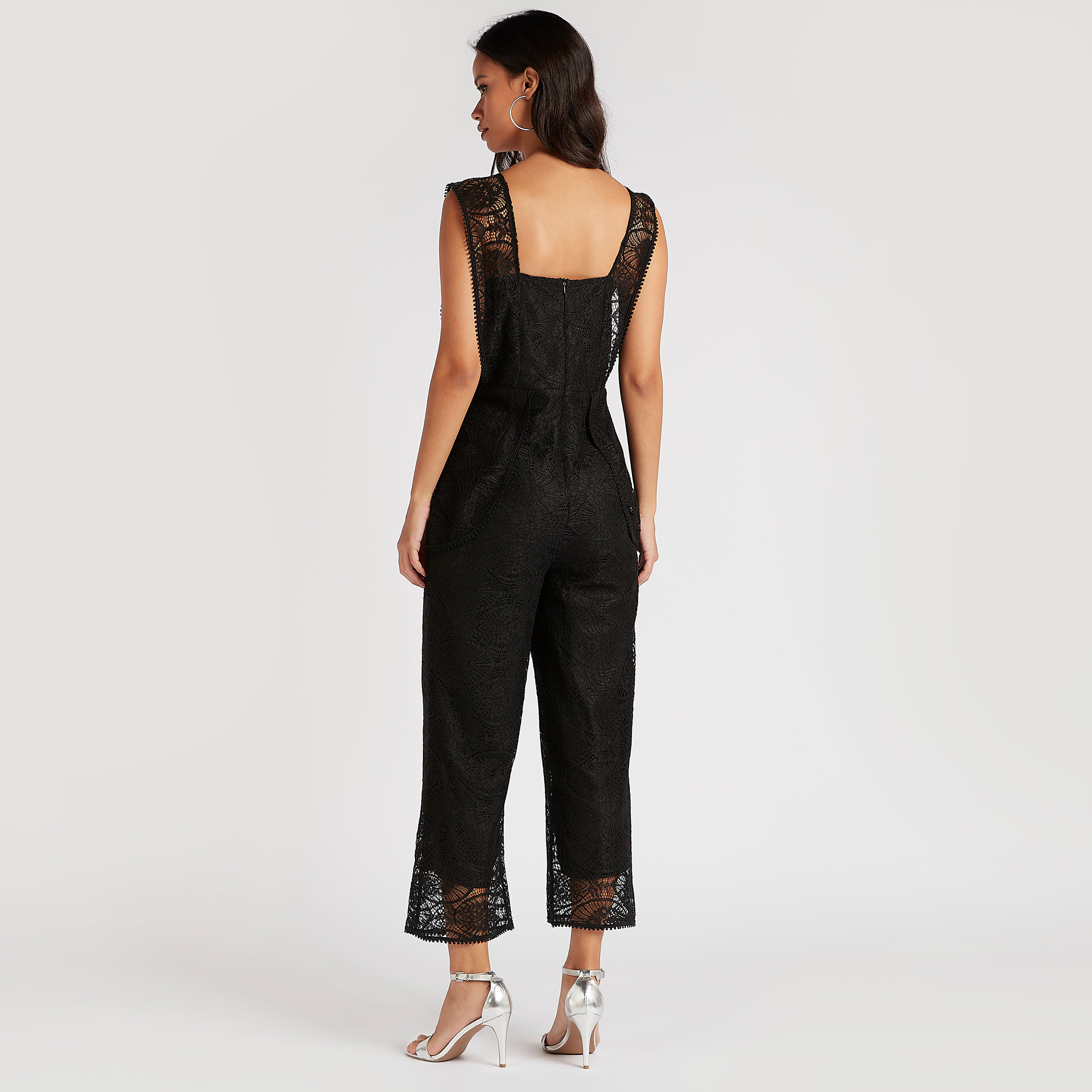جمبسوت دانتيل طويل دون أكمام من توإكستريمز-women-clothing-jumpsuits-image-5