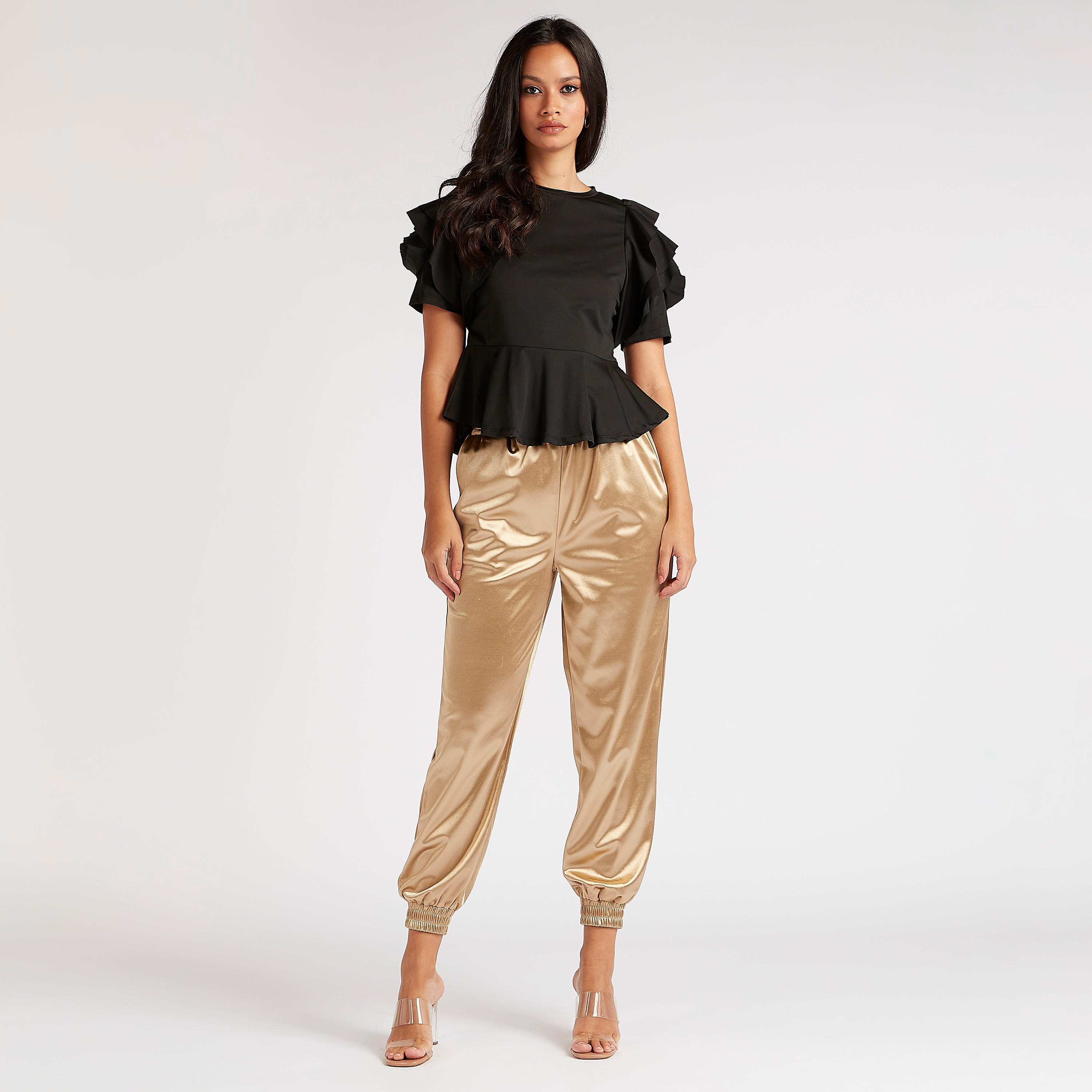 بنطلون رياضي مستدام برباط إغلاق من تو إكستريمز-women-clothing-bottoms-joggers-image-4