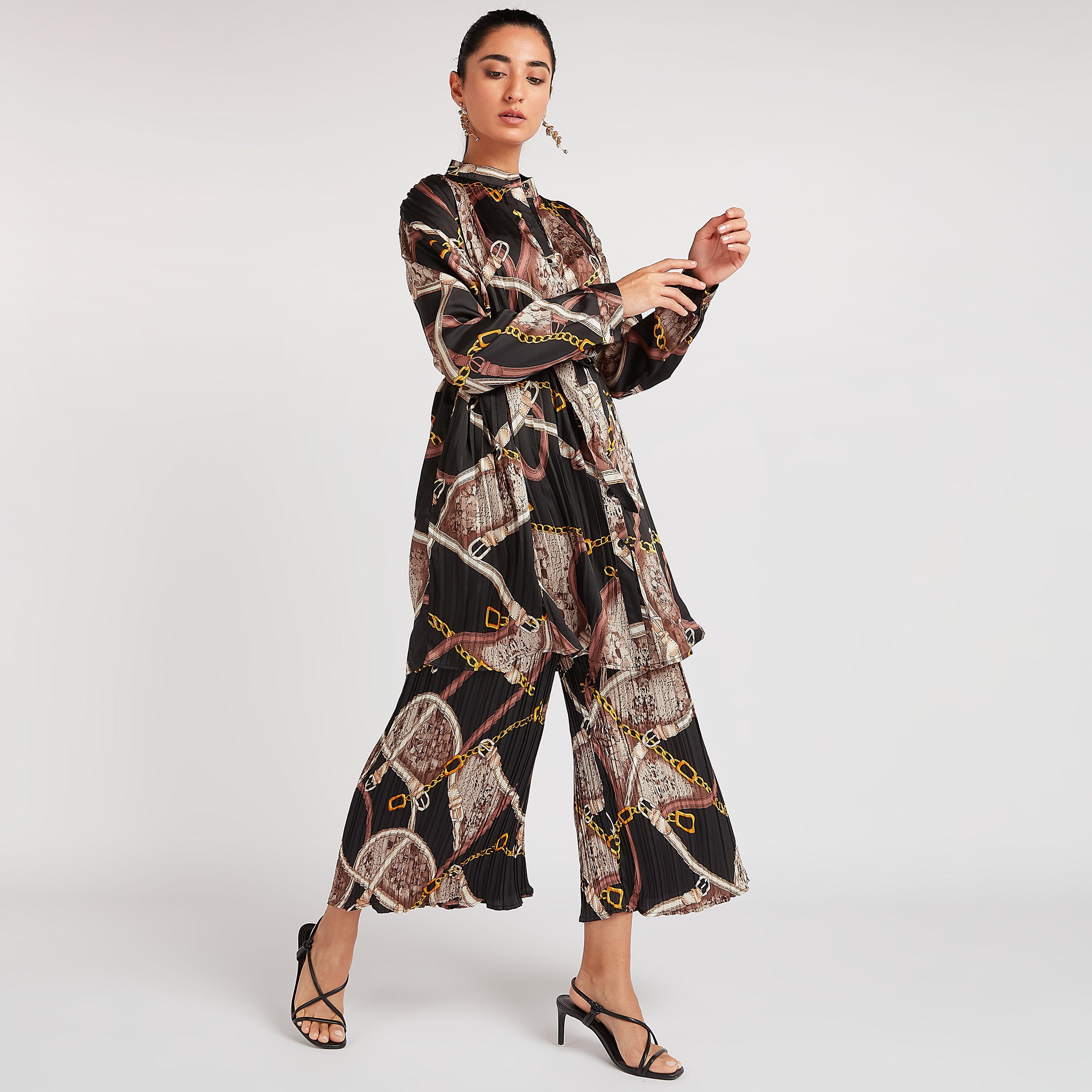 تونيك بأكمام طويلة وحزام رباط وطبعات من توإكستريمز-women-clothing-shirtsandblouses-blouses-image-6