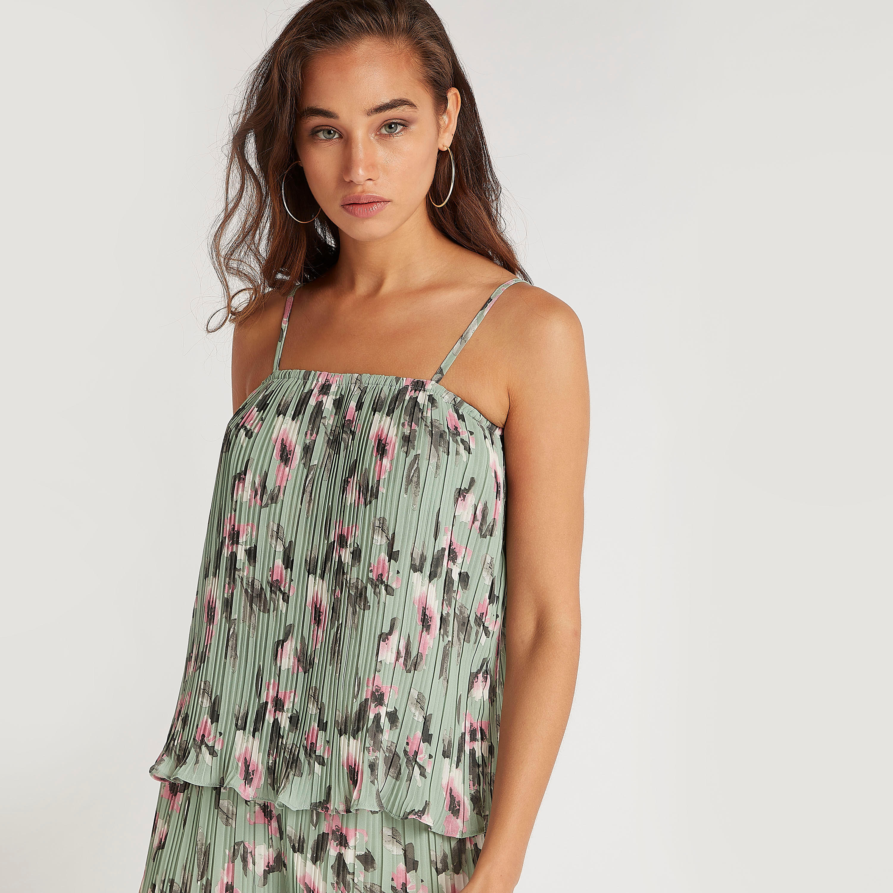2Xtremz Floral Print Cami Top with Spaghetti Straps-women-clothing-shirtsandblouses-blouses-image-1