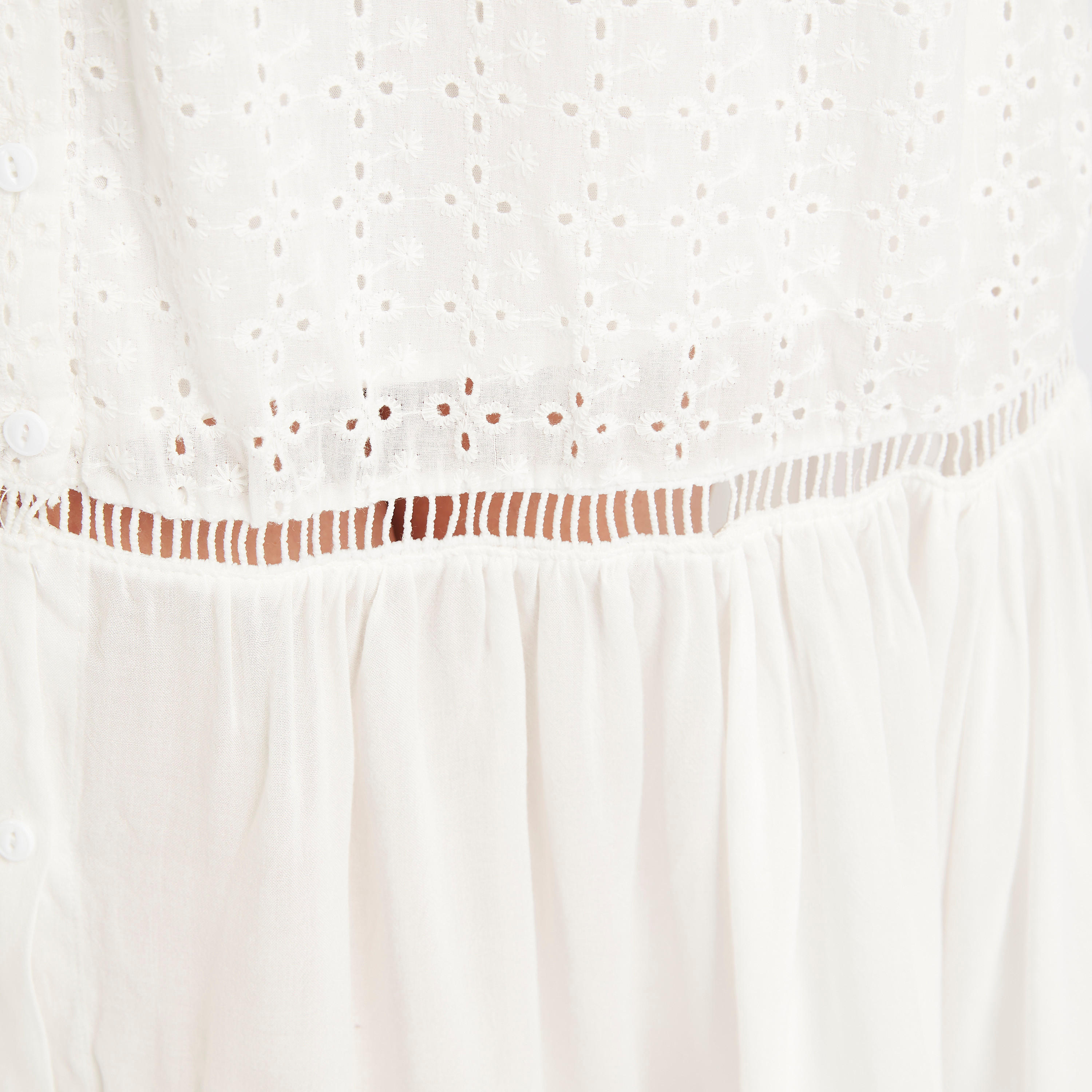 فستان ميدي بتفاصيل كشكشة وأكمام قصيرة من تو إكستريمز-women-clothing-dresses-image-9