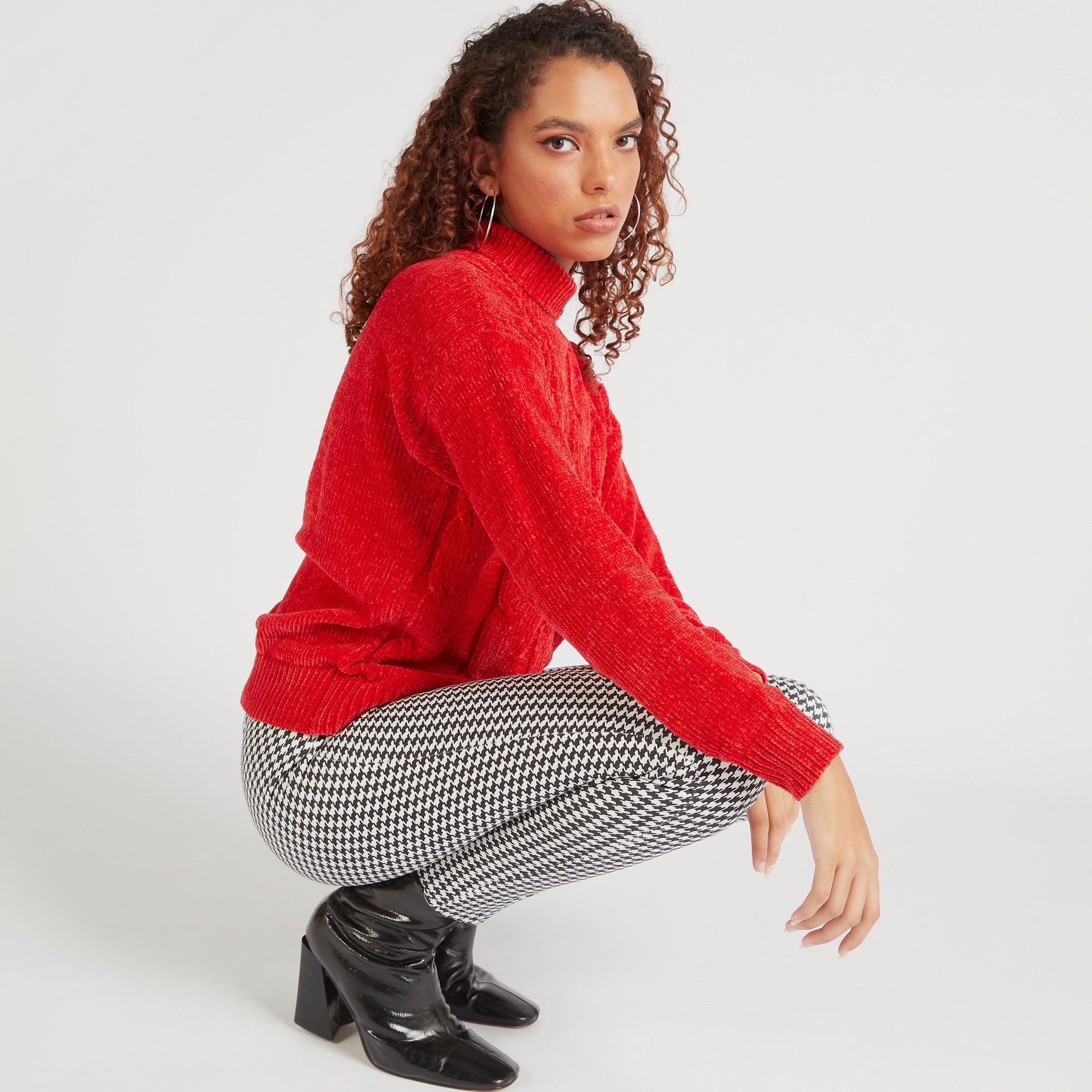 كنزة بياقة عالية وغرز متداخلة من توإكستريمز-women-clothing-cardigansandjumpers-jumpers-image-7