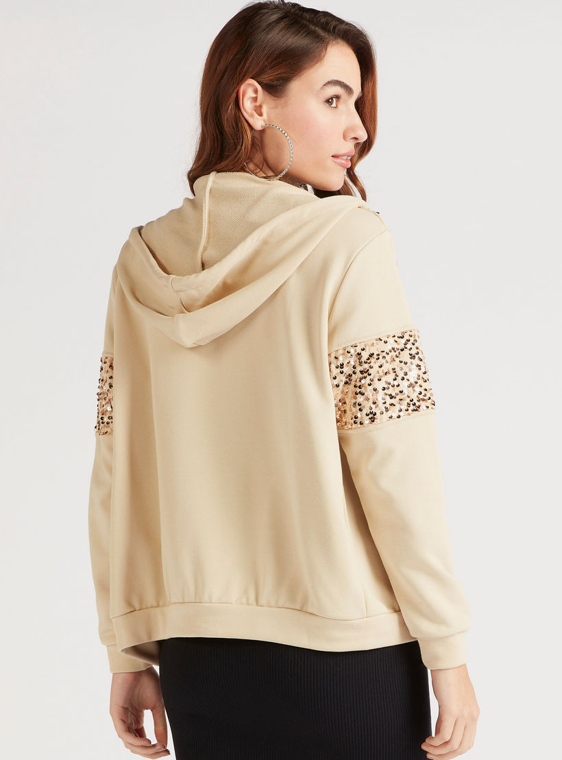 جاكيت مزين بسحاب وقبعة وأكمام طويلة من تو إكستريمز-women-winterwear-coatsandjackets-jackets-image-4