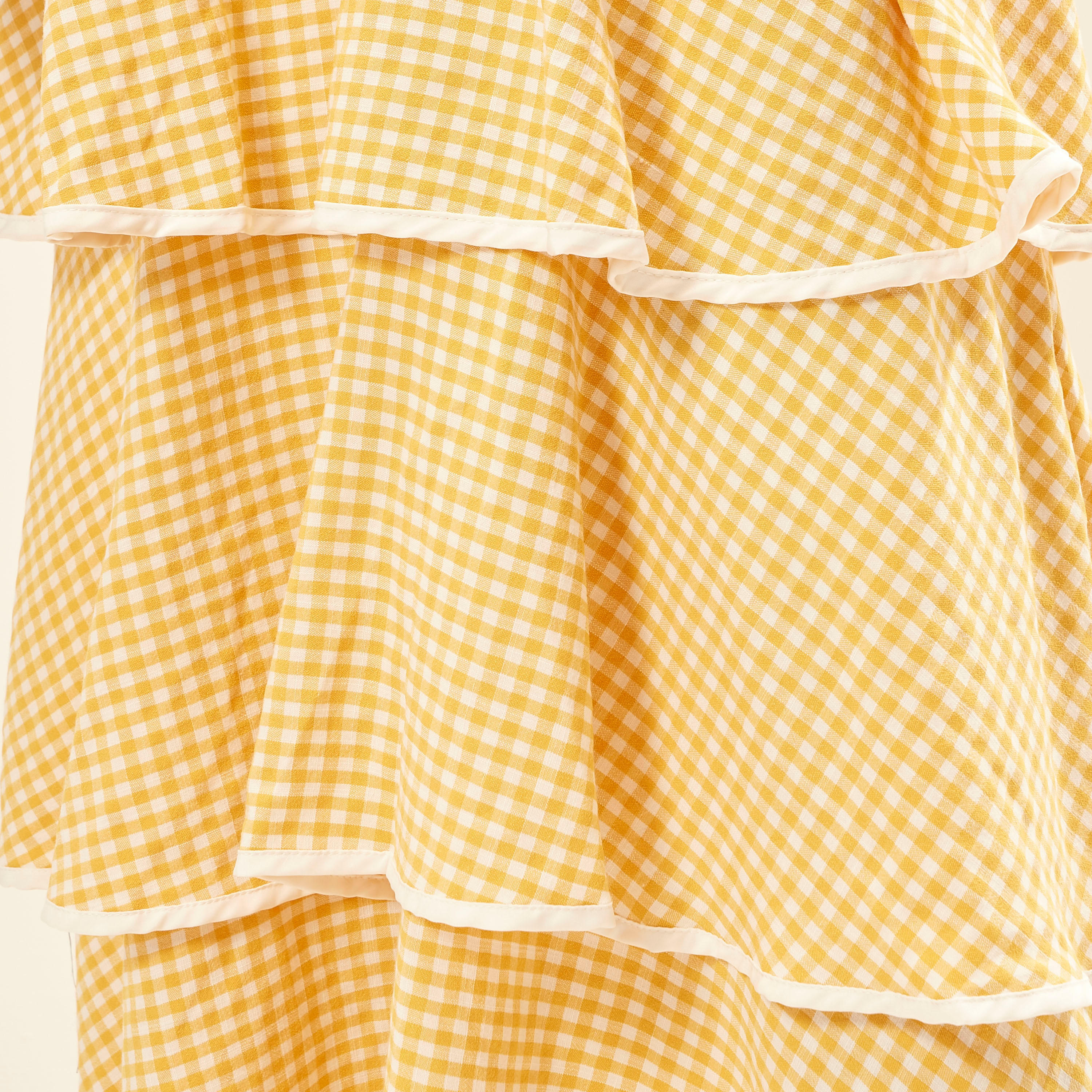 2Xtremz Checked Maxi Tiered Dress with Spaghetti Straps-women-clothing-dresses-image-12