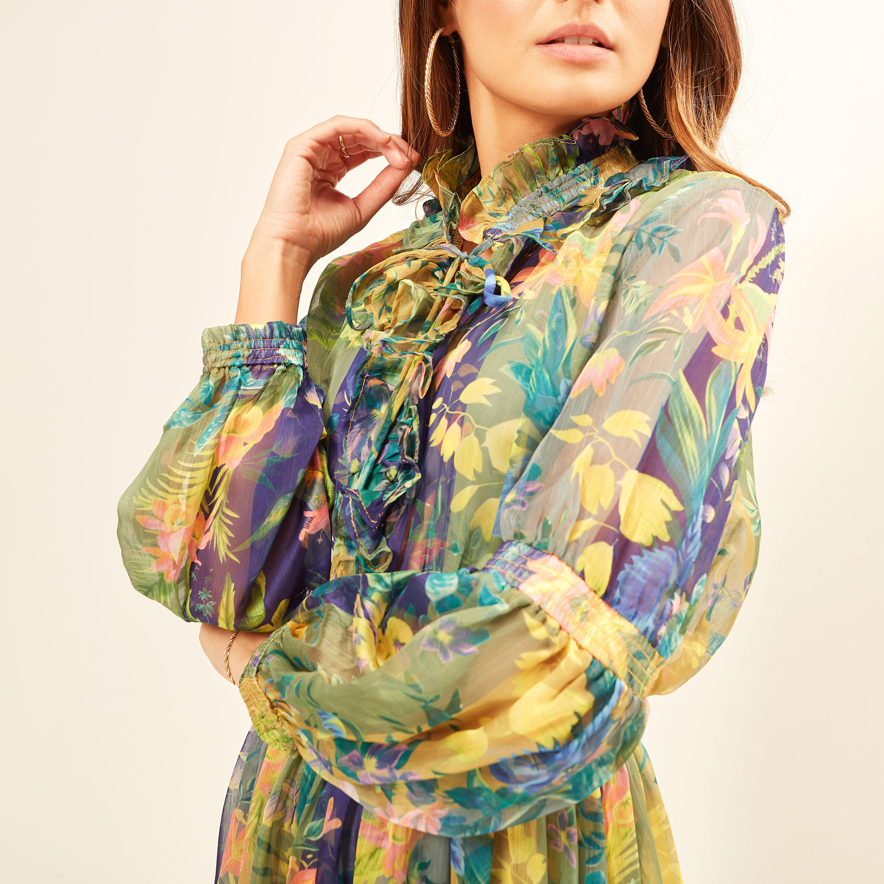 2Xtremz Floral Print Dress with Slip Lining-women-clothing-dresses-image-2