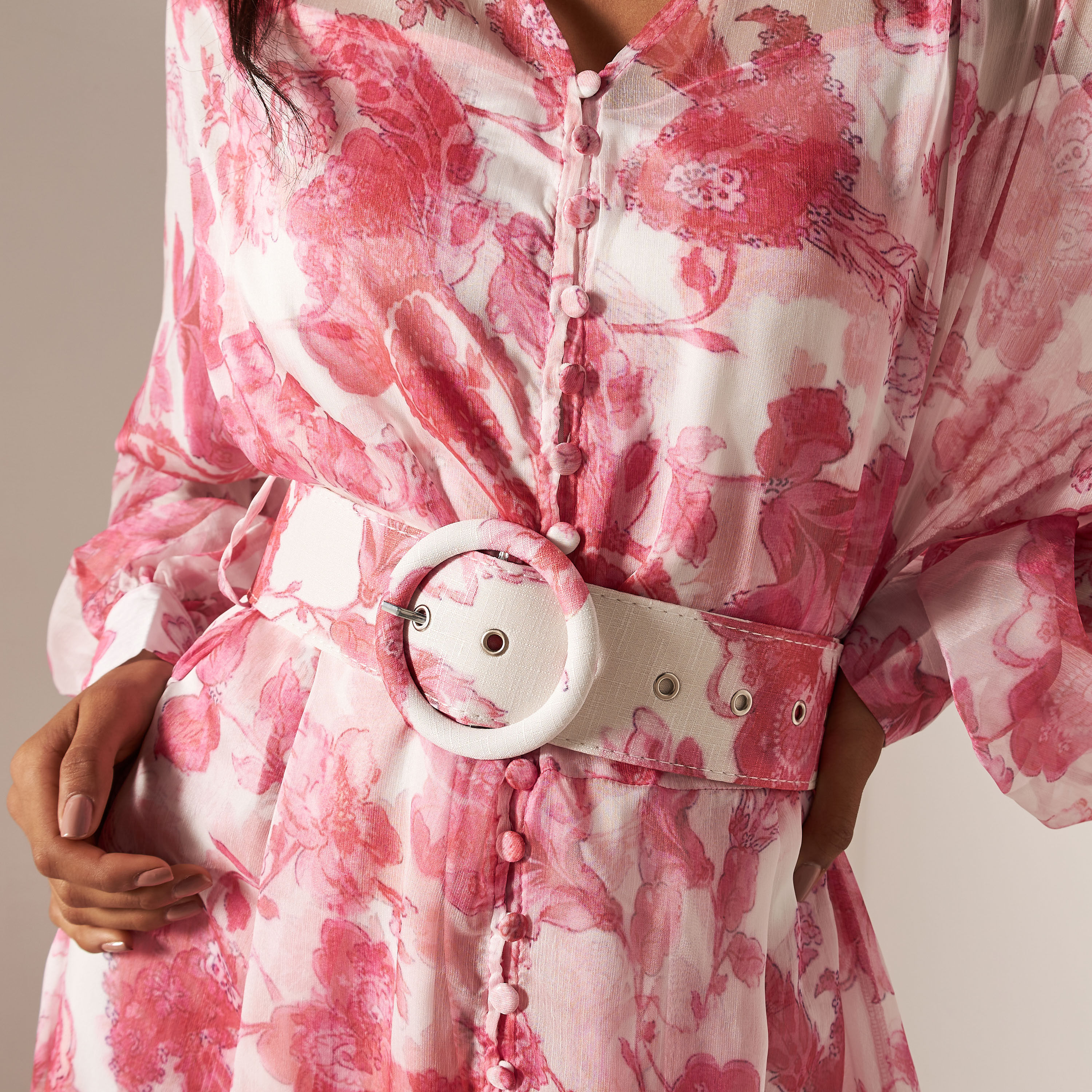 2Xtremz All-Over Floral Print Maxi Dress with Belt-women-clothing-dresses-image-4