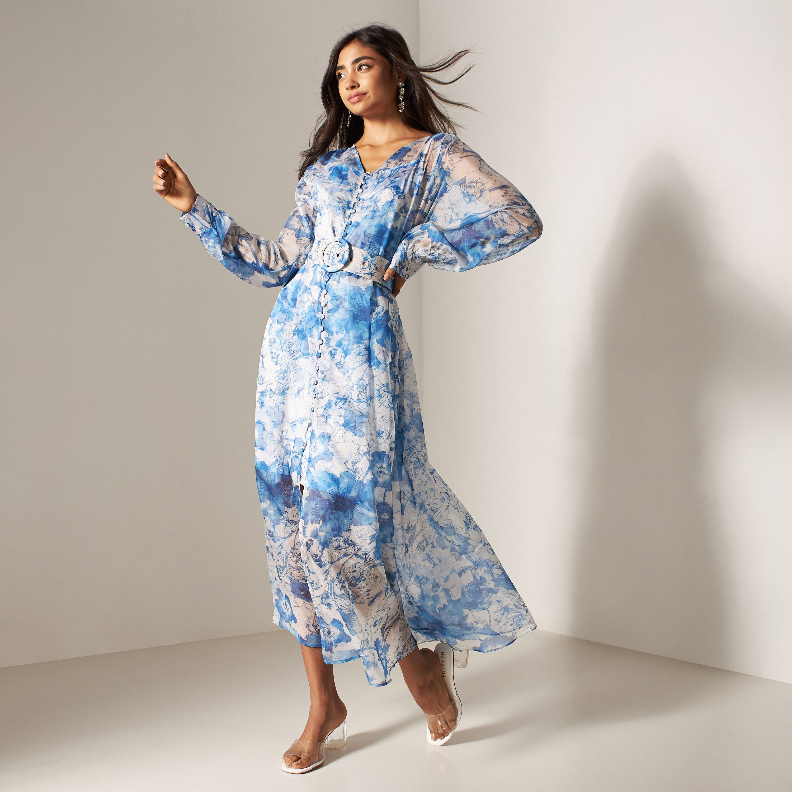 2Xtremz All-Over Floral Print Maxi Dress with Belt-women-clothing-dresses-image-5